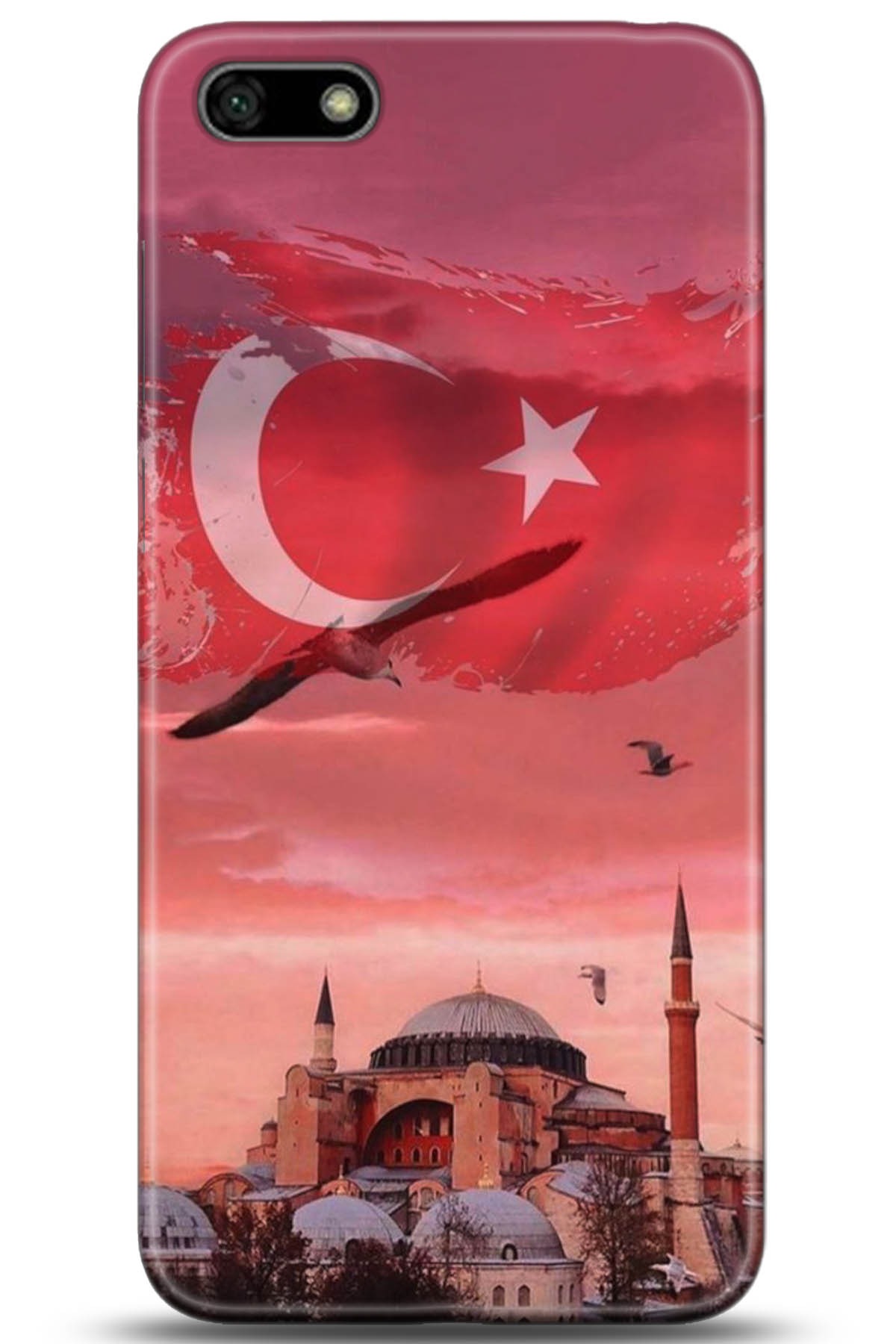 Huawei Y5 2018 Uyumlu Kılıf HD Baskılı Kılıf - Followed Institution 5179