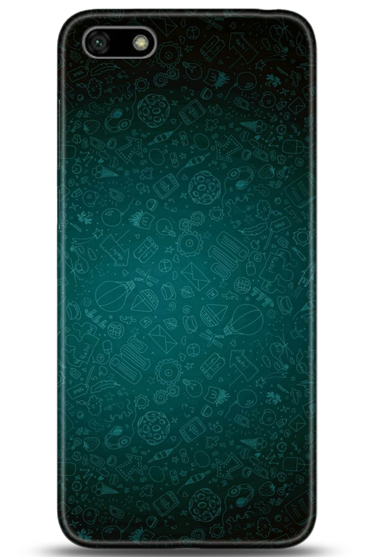 Huawei Y5 2018 Uyumlu Kılıf HD Baskılı Kılıf - Followed Institution 5255