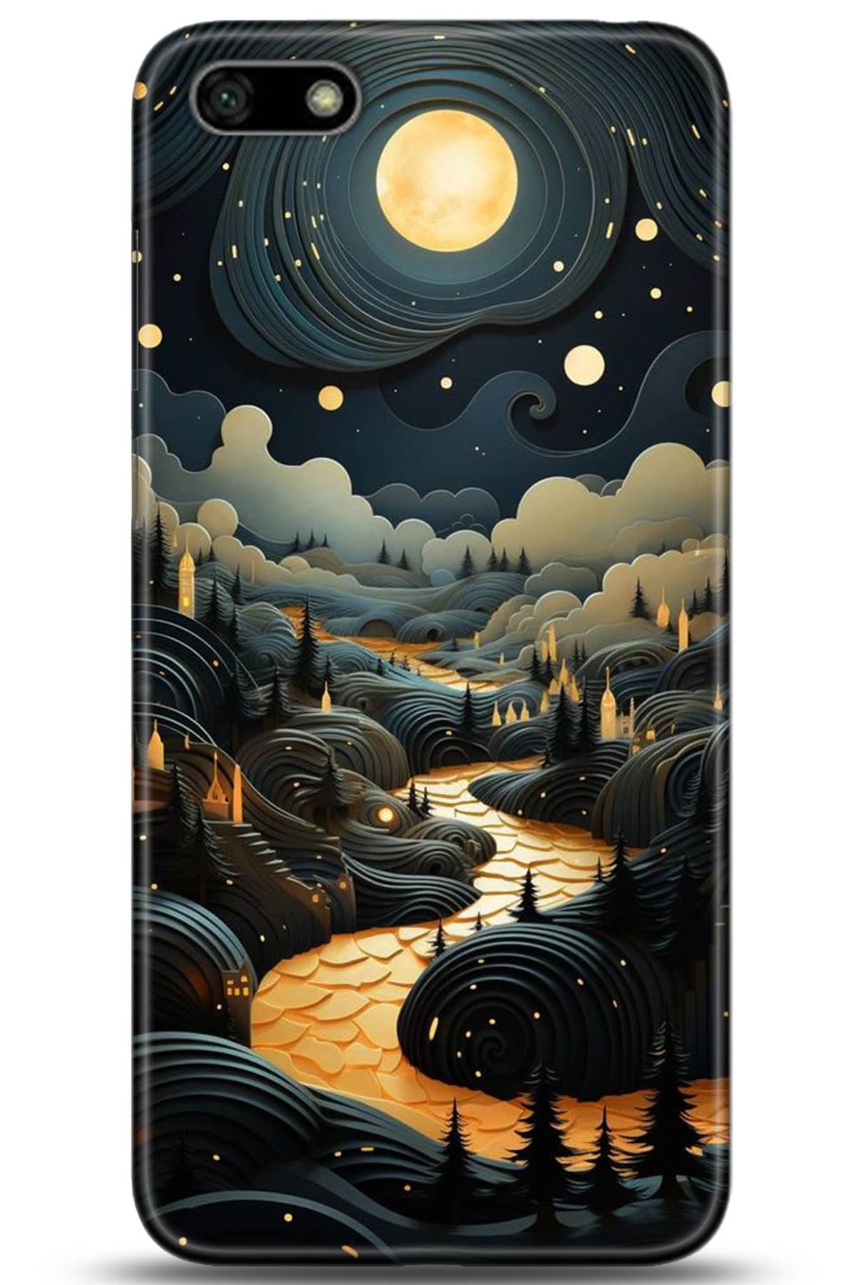 Huawei Y5 2018 Uyumlu Kılıf HD Baskılı Kılıf - Followed Institution 5268