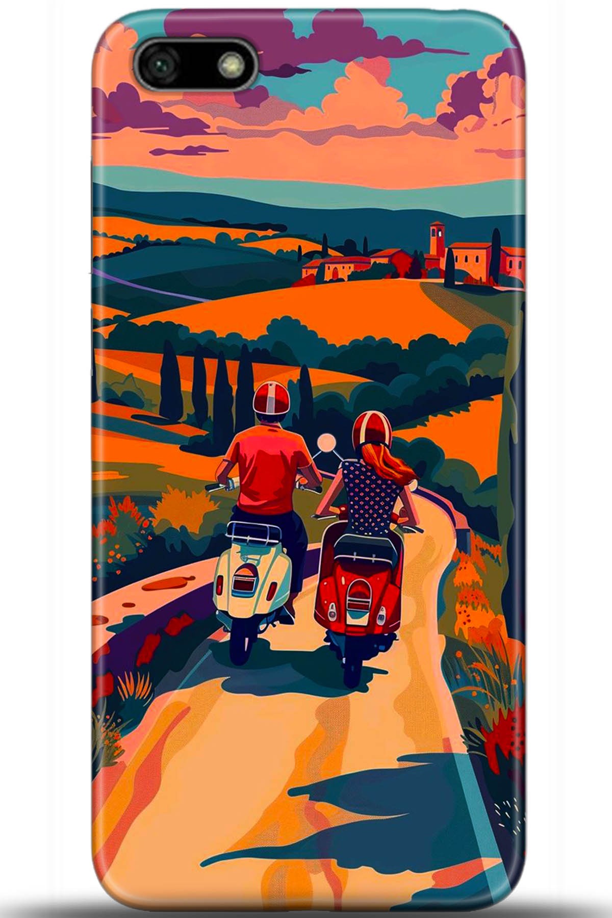 Huawei Y5 2018 Uyumlu Kılıf HD Baskılı Kılıf - Followed Institution 5390