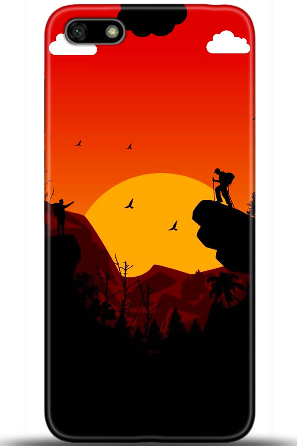 Huawei Y5 2018 Uyumlu Kılıf HD Baskılı Kılıf - Followed Institution 5407