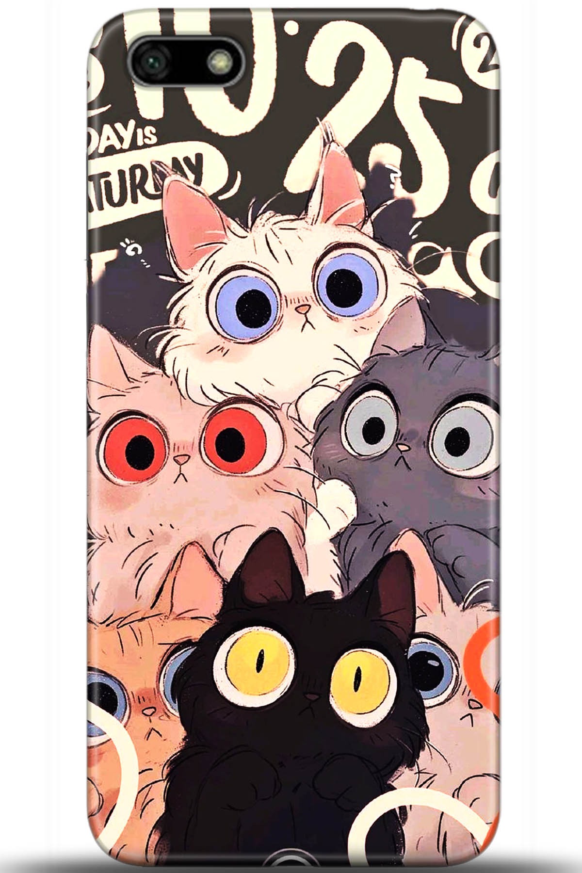 Huawei Y5 2018 Uyumlu Kılıf HD Baskılı Kılıf - Followed Institution 5641