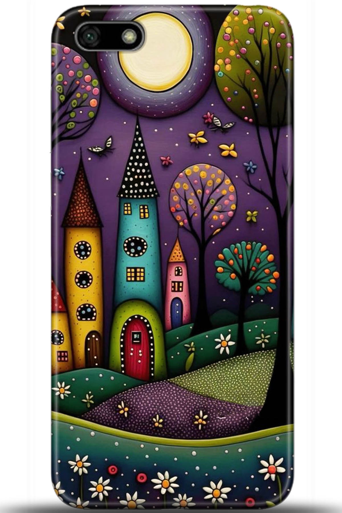 Huawei Y5 2018 Uyumlu Kılıf HD Baskılı Kılıf - Followed Institution 5704