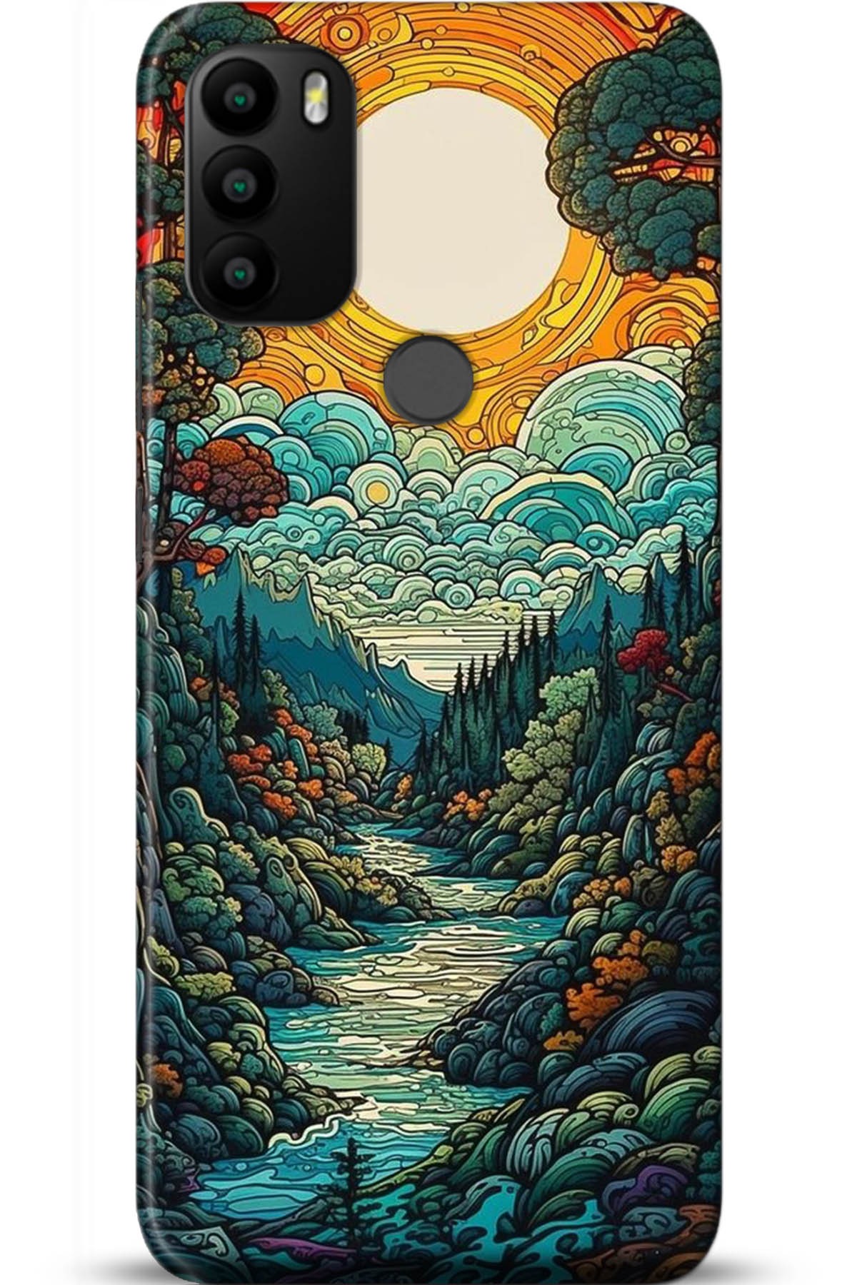 General Mobile GM 21 Plus Uyumlu Kılıf HD Baskılı Kılıf - Followed Institution 5198