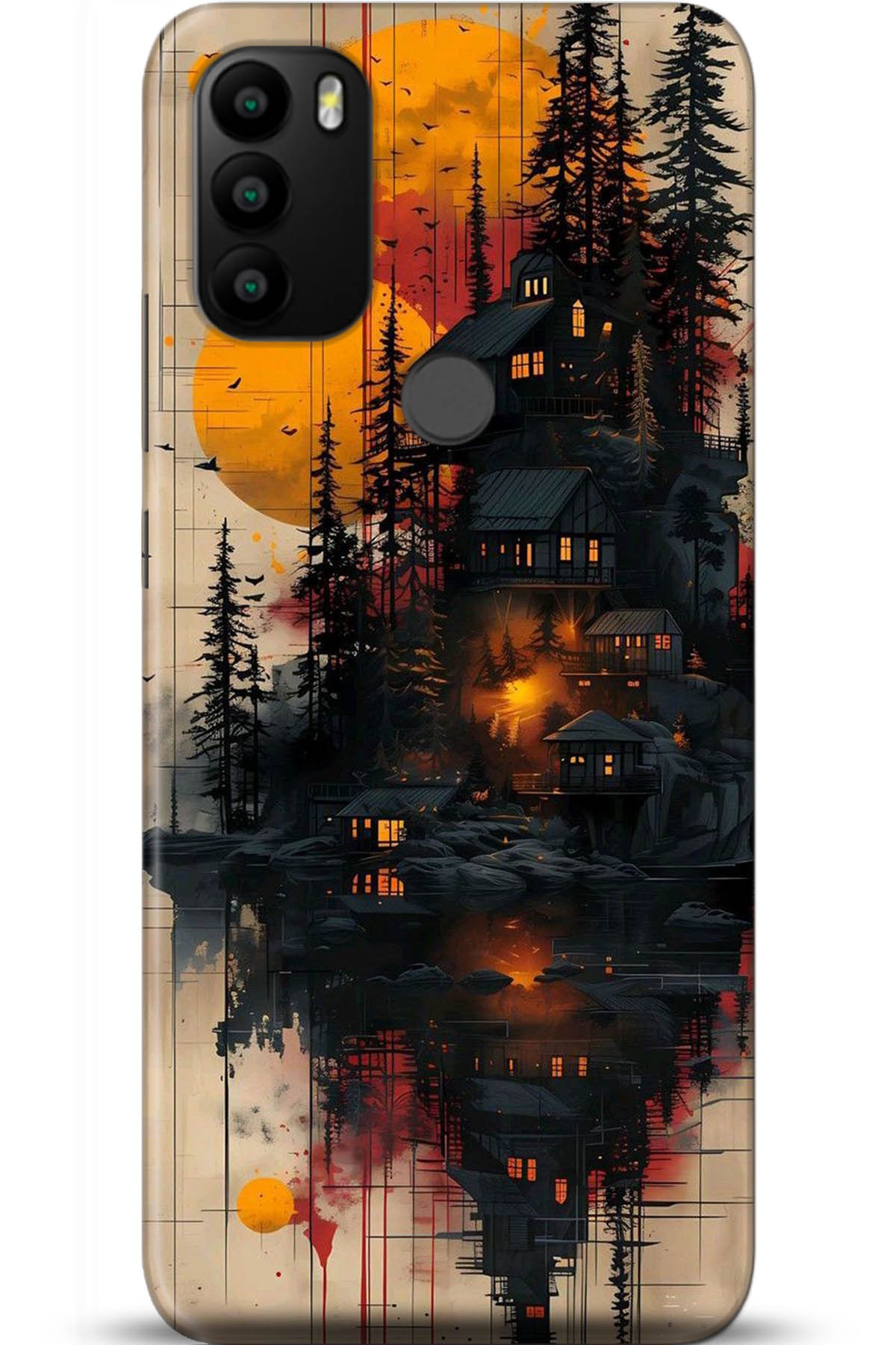 General Mobile GM 21 Plus Uyumlu Kılıf HD Baskılı Kılıf - Followed Institution 5292