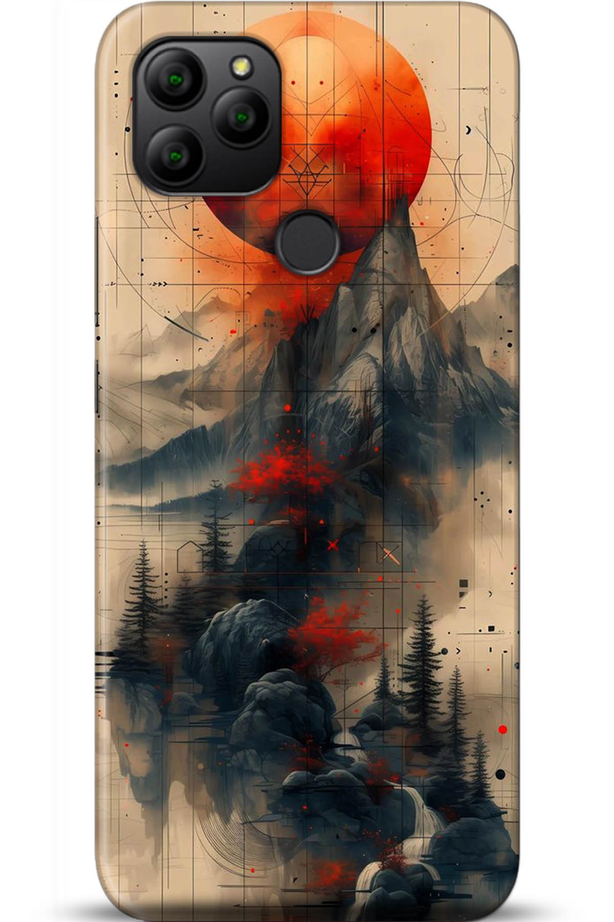 General Mobile GM 21 Uyumlu Kılıf HD Baskılı Kılıf - Followed Institution 5244