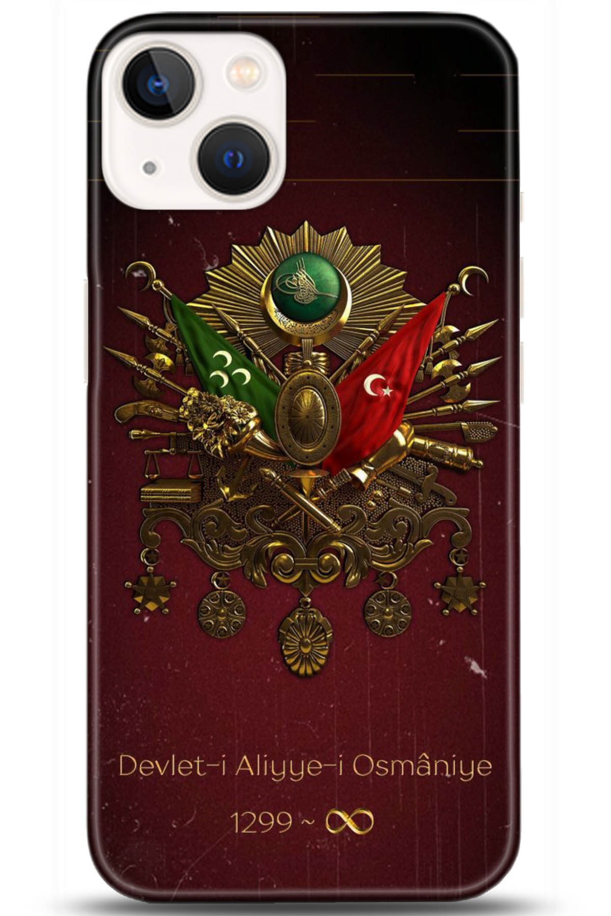 Apple iPhone 13 Uyumlu Kılıf HD Baskılı Kılıf - Followed Institution 5073