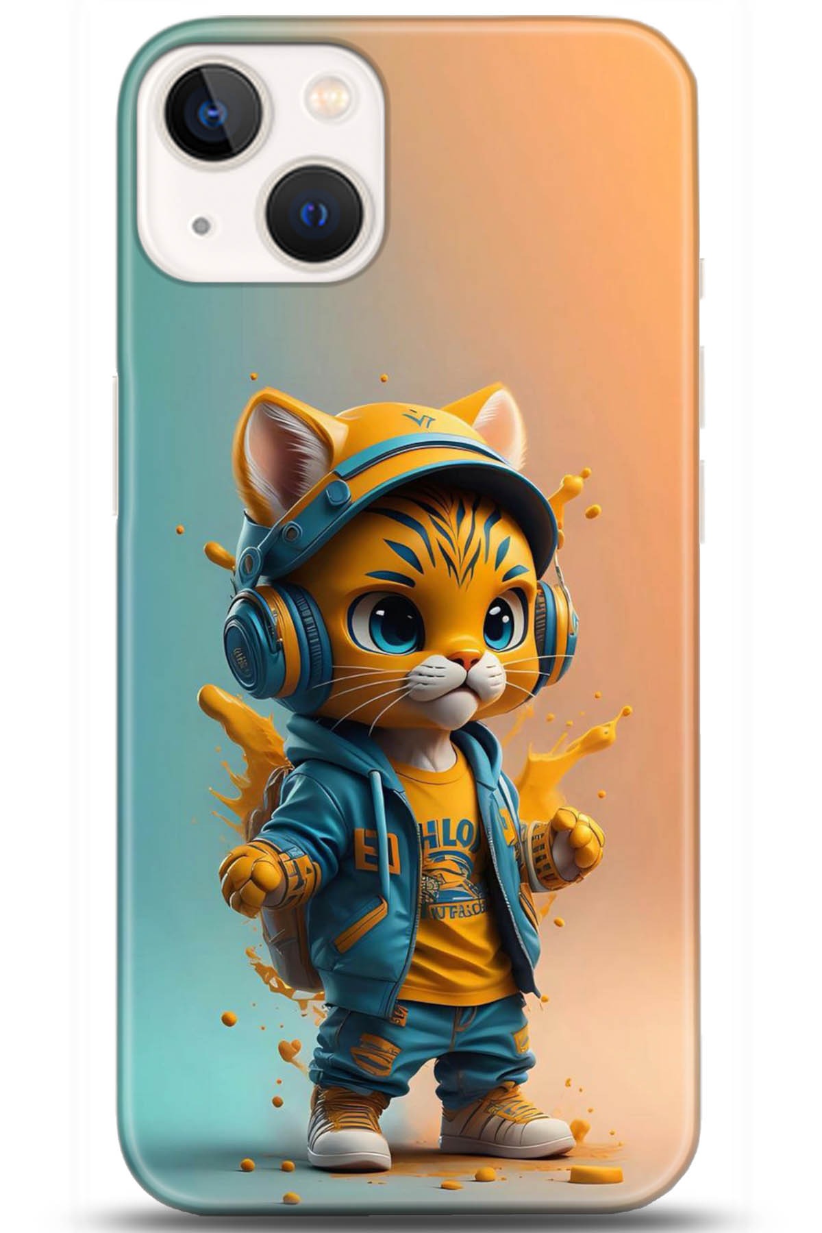 Apple iPhone 13 Uyumlu Kılıf HD Baskılı Kılıf - Followed Institution 5101