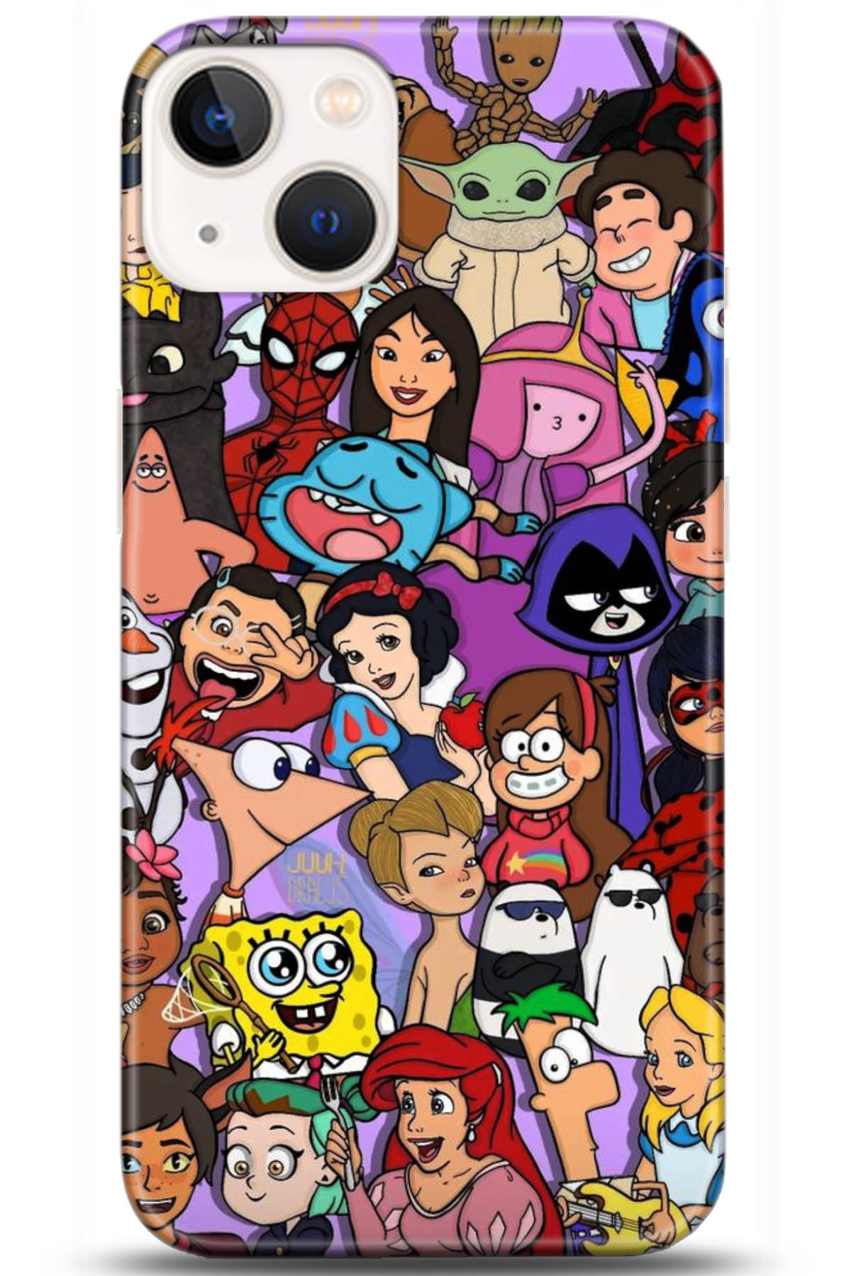 Apple iPhone 13 Uyumlu Kılıf HD Baskılı Kılıf - Followed Institution 5168