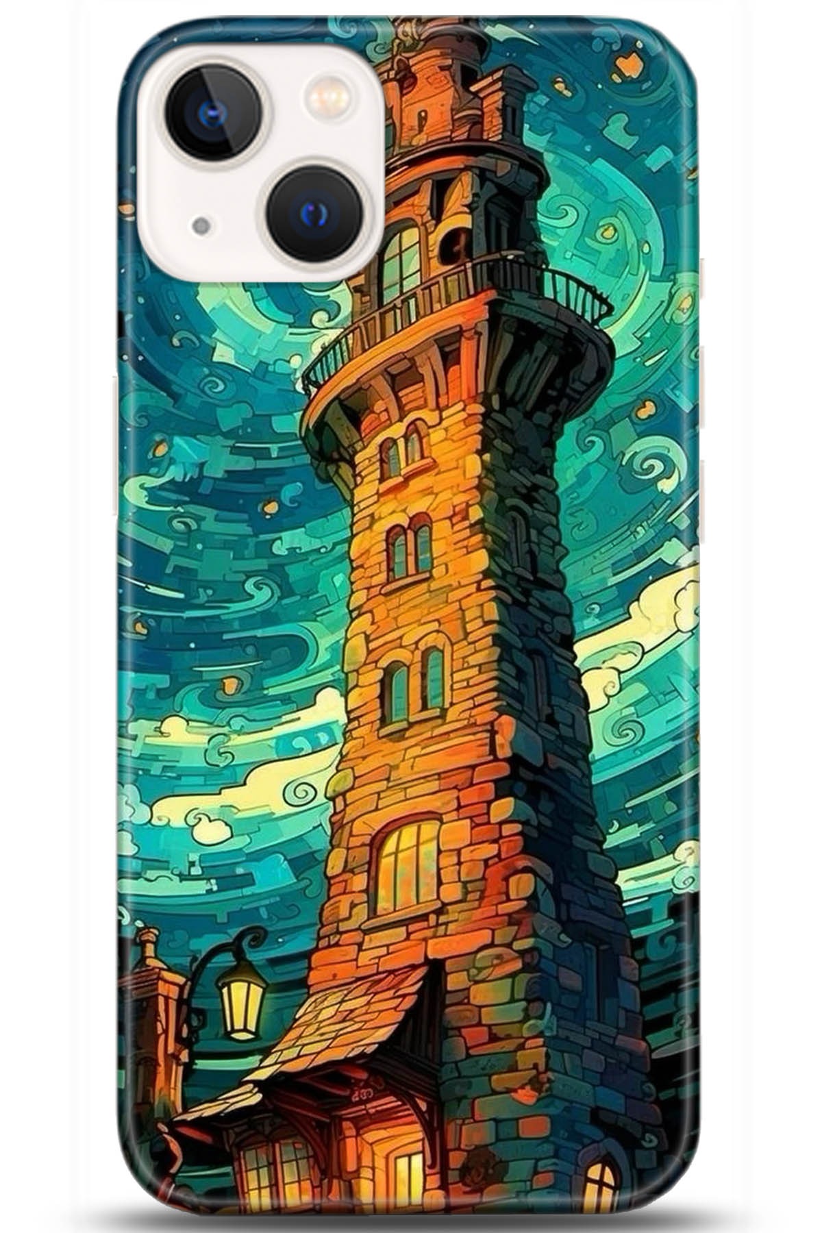 Apple iPhone 13 Uyumlu Kılıf HD Baskılı Kılıf - Followed Institution 5233