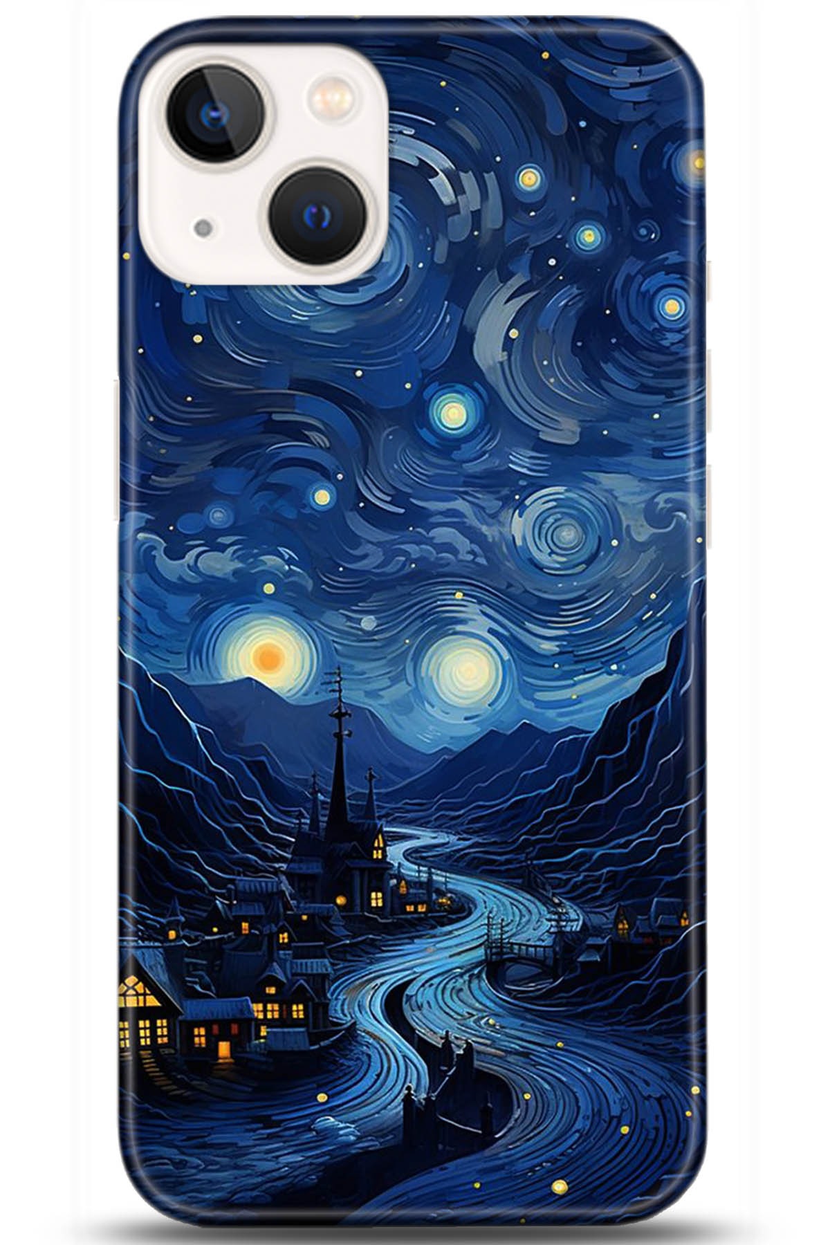 Apple iPhone 13 Uyumlu Kılıf HD Baskılı Kılıf - Followed Institution 5276