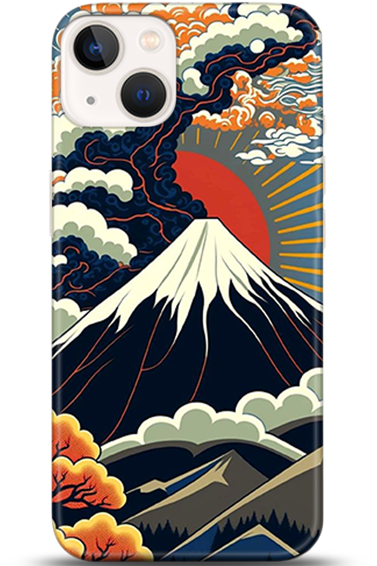 Apple iPhone 13 Uyumlu Kılıf HD Baskılı Kılıf - Followed Institution 5342