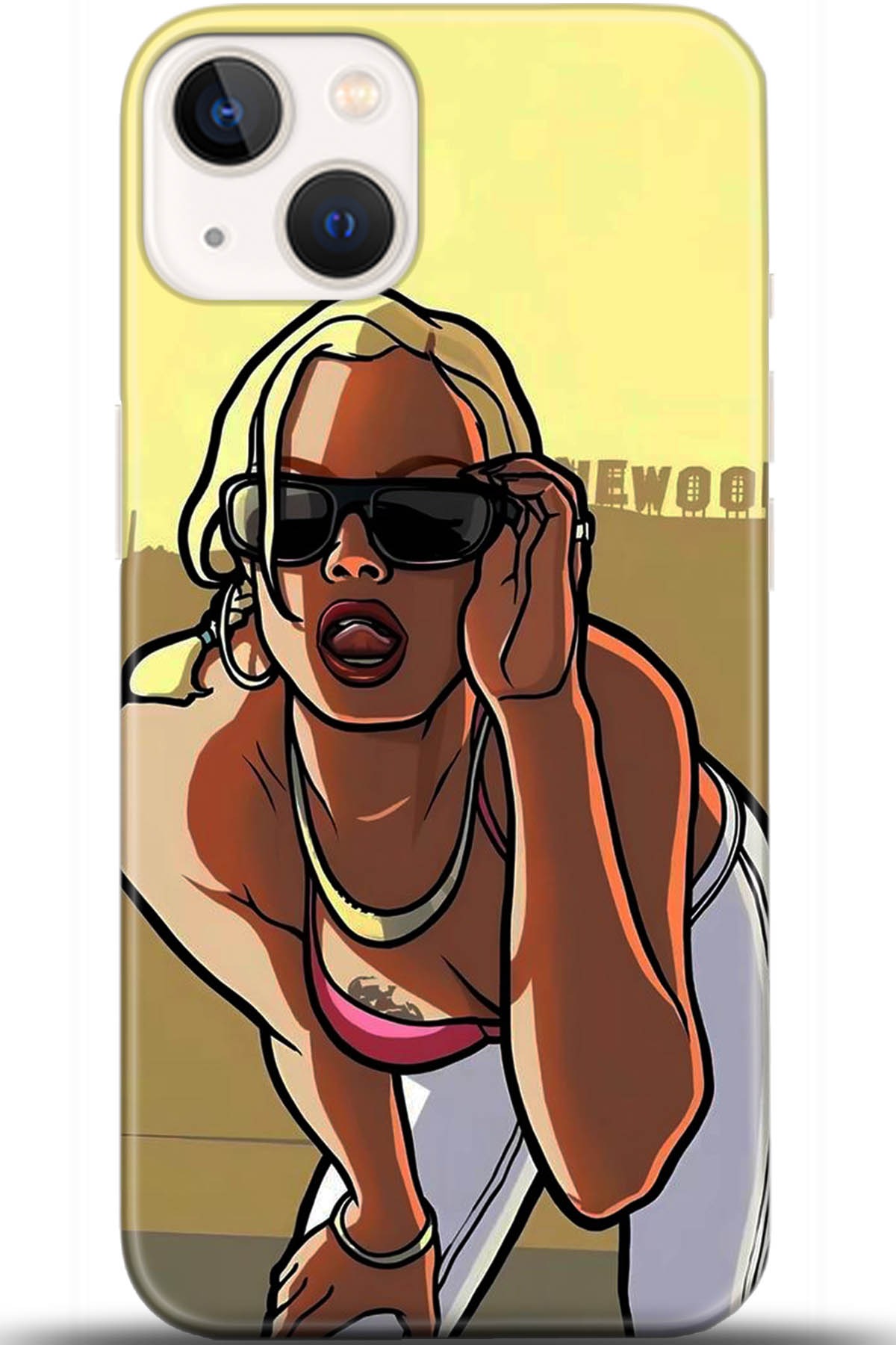 Apple iPhone 13 Uyumlu Kılıf HD Baskılı Kılıf - Followed Institution 5412