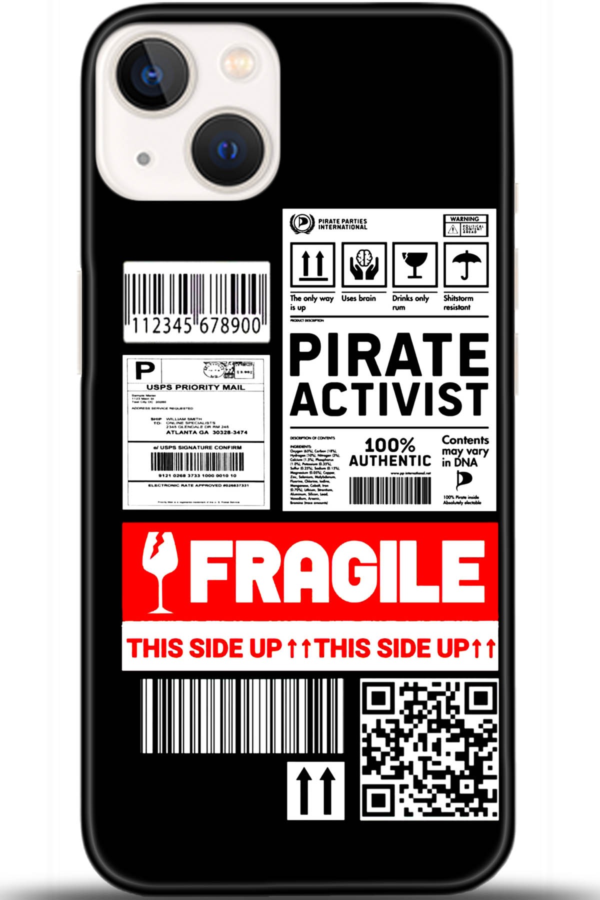 Apple iPhone 13 Uyumlu Kılıf HD Baskılı Kılıf - Followed Institution 5447