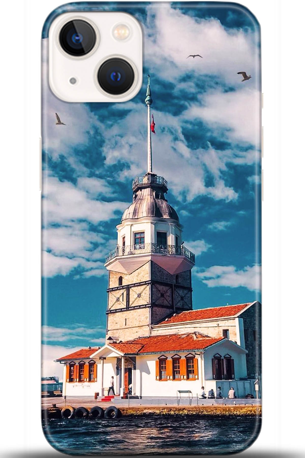 Apple iPhone 13 Uyumlu Kılıf HD Baskılı Kılıf - Followed Institution 5547