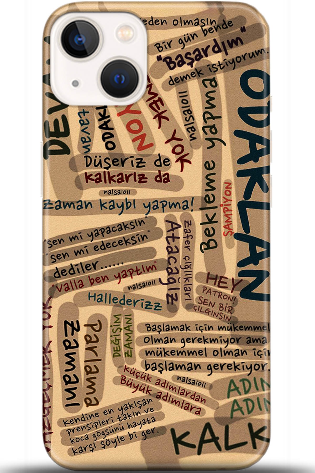 Apple iPhone 13 Uyumlu Kılıf HD Baskılı Kılıf - Followed Institution 5586