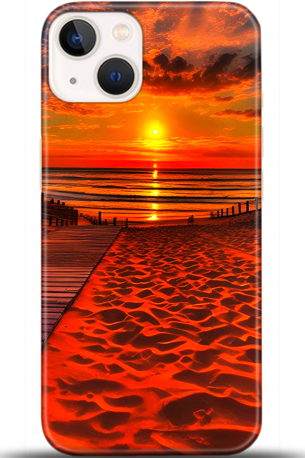 Apple iPhone 13 Uyumlu Kılıf HD Baskılı Kılıf - Followed Institution 5600