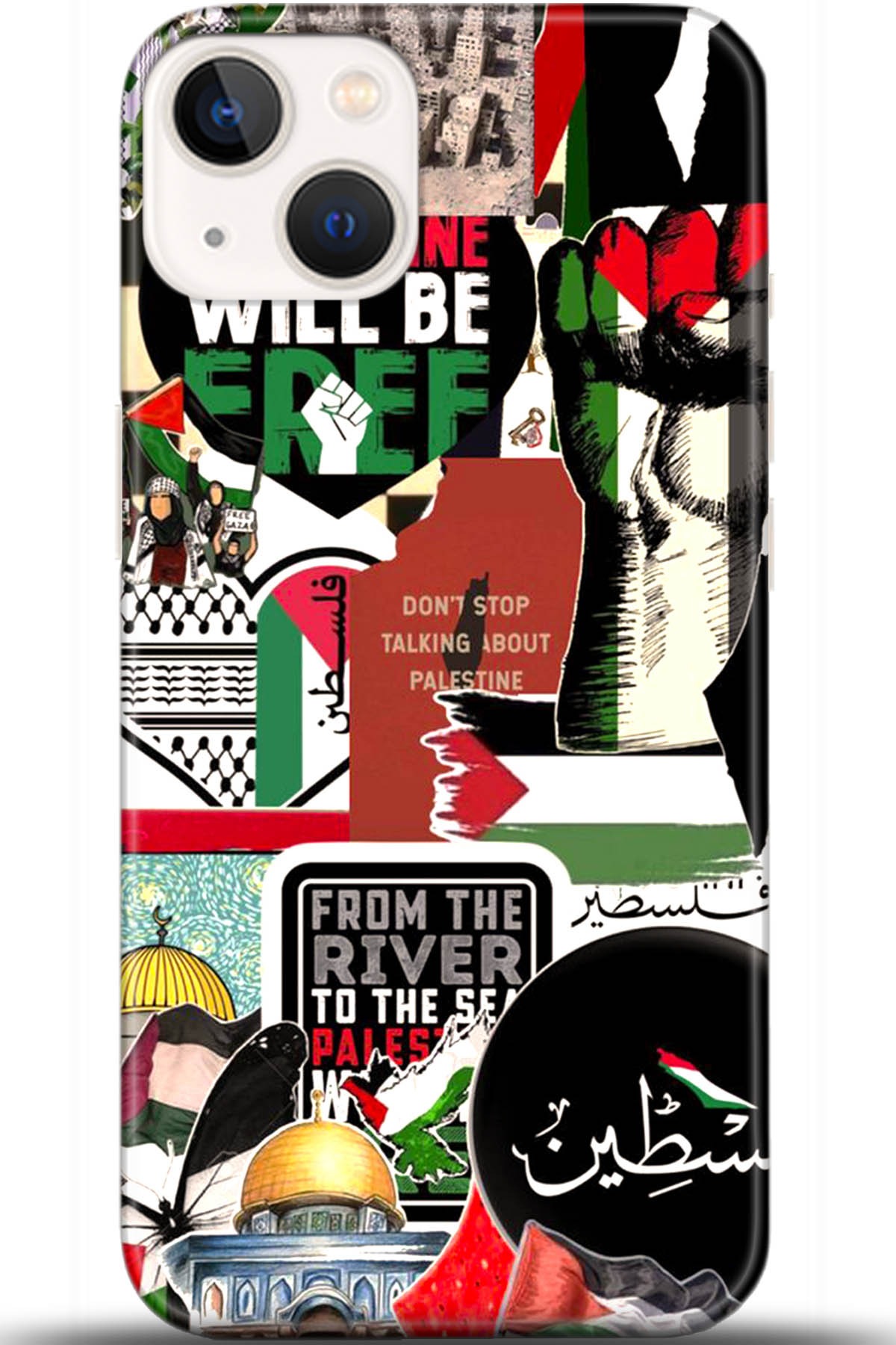 Apple iPhone 13 Uyumlu Kılıf HD Baskılı Kılıf - Followed Institution 5617