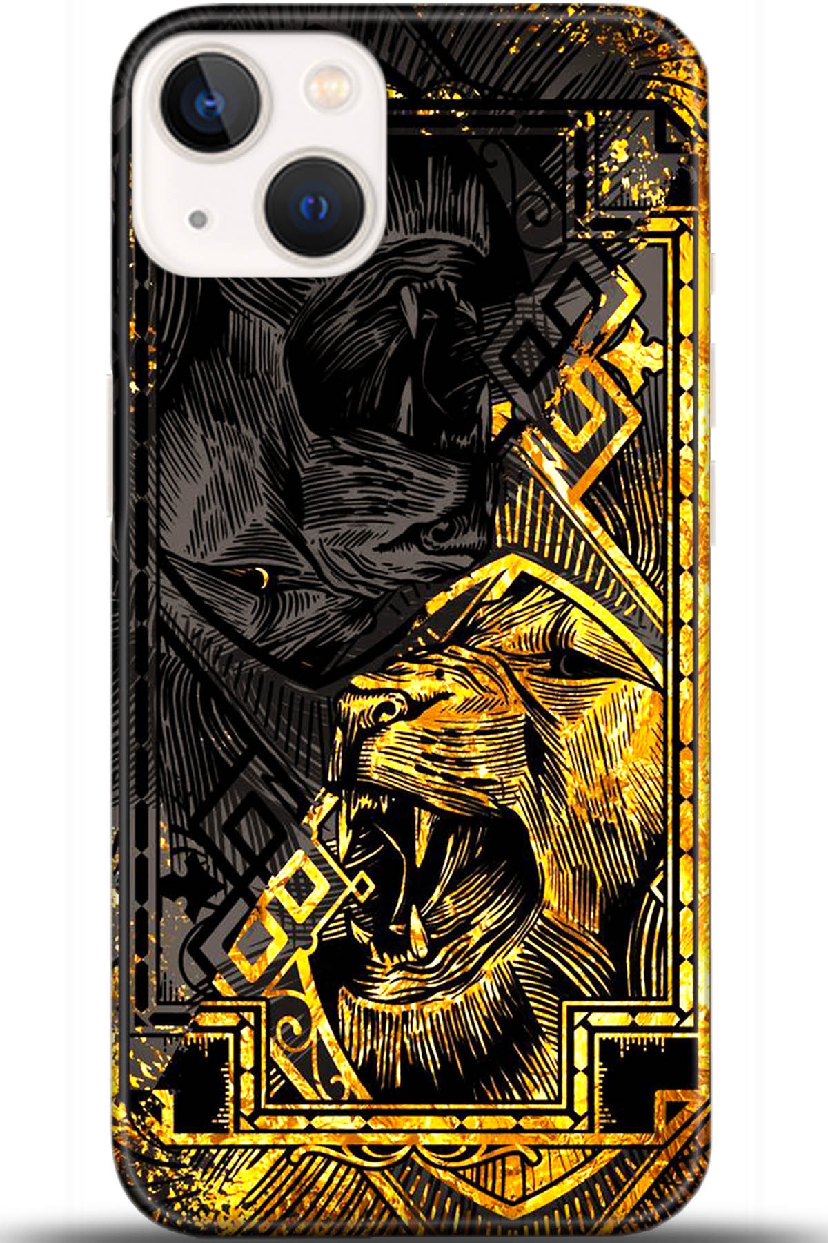 Apple iPhone 13 Uyumlu Kılıf HD Baskılı Kılıf - Followed Institution 5629