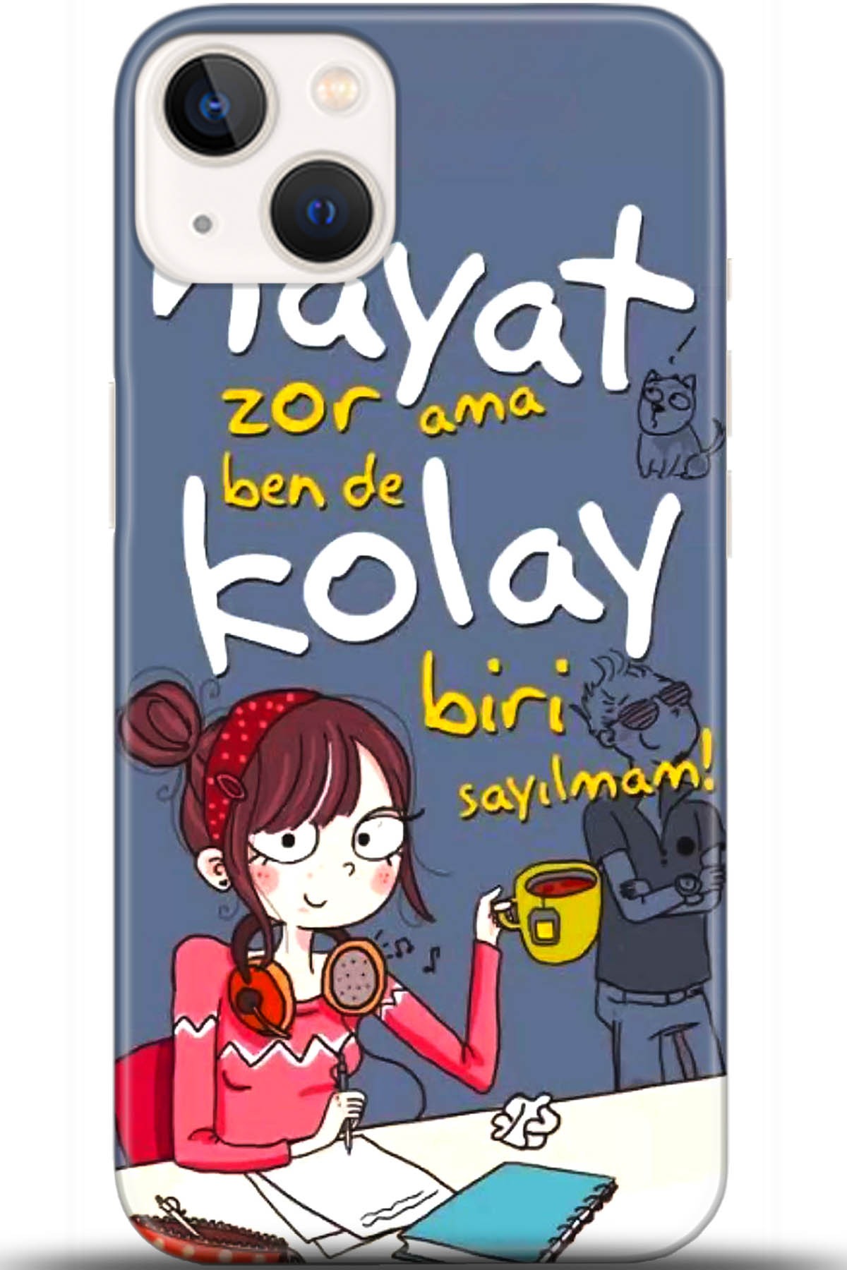 Apple iPhone 13 Uyumlu Kılıf HD Baskılı Kılıf - Followed Institution 5686