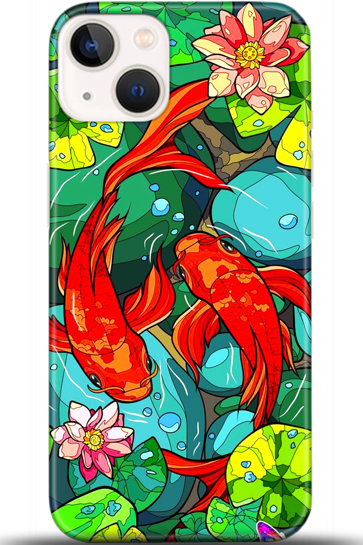 Apple iPhone 13 Uyumlu Kılıf HD Baskılı Kılıf - Followed Institution 5700