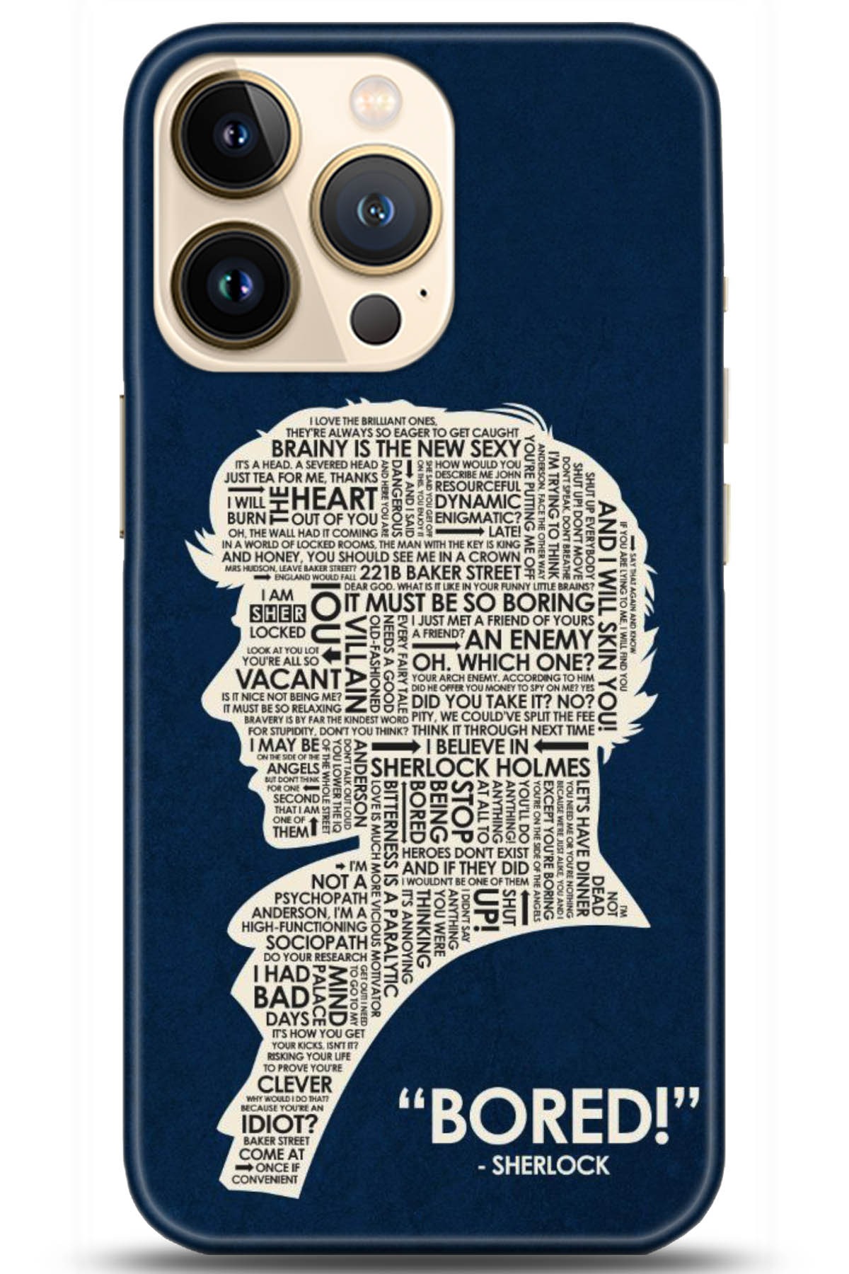 Apple iPhone 13 Pro Uyumlu Kılıf HD Baskılı Kılıf - Followed Institution 5156