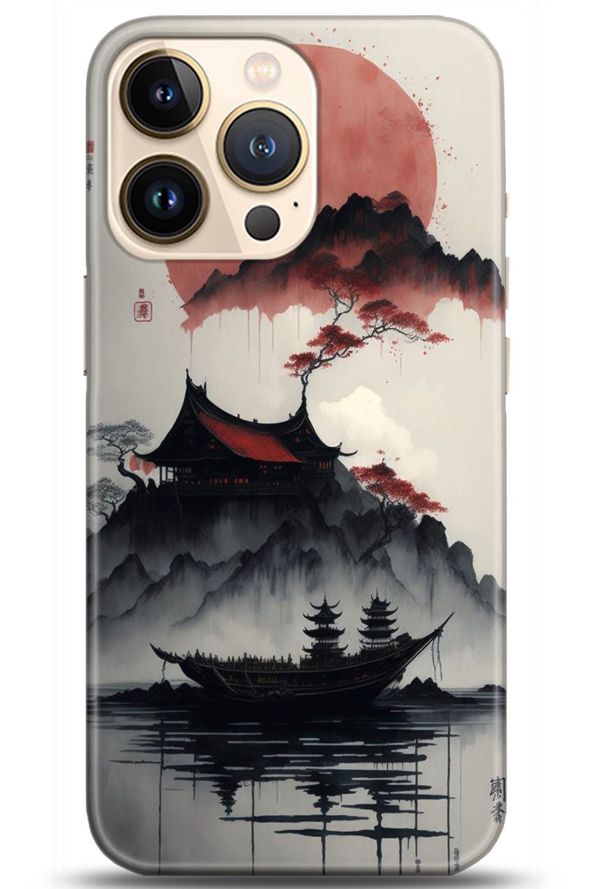 Apple iPhone 13 Pro Uyumlu Kılıf HD Baskılı Kılıf - Followed Institution 5174