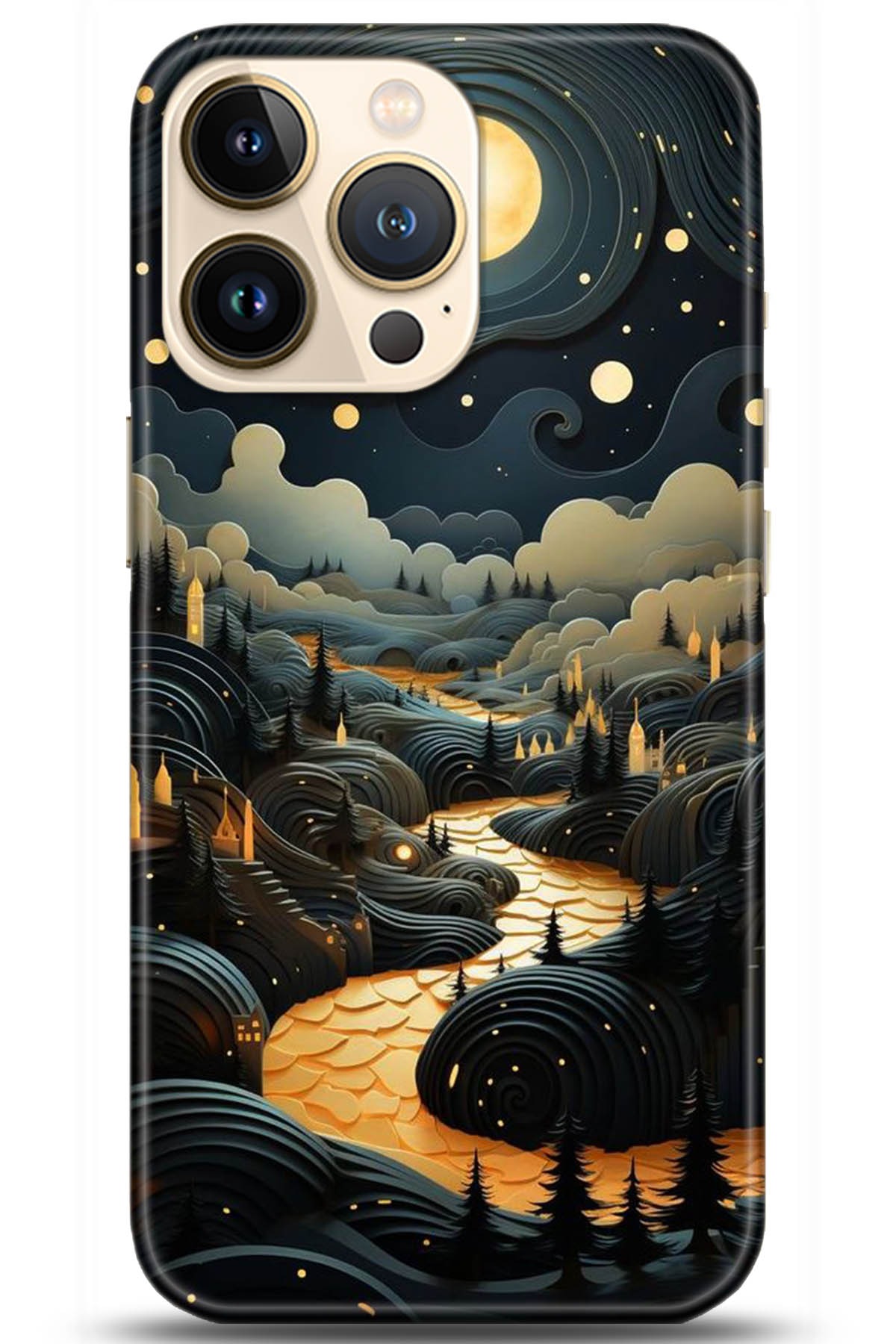 Apple iPhone 13 Pro Uyumlu Kılıf HD Baskılı Kılıf - Followed Institution 5268