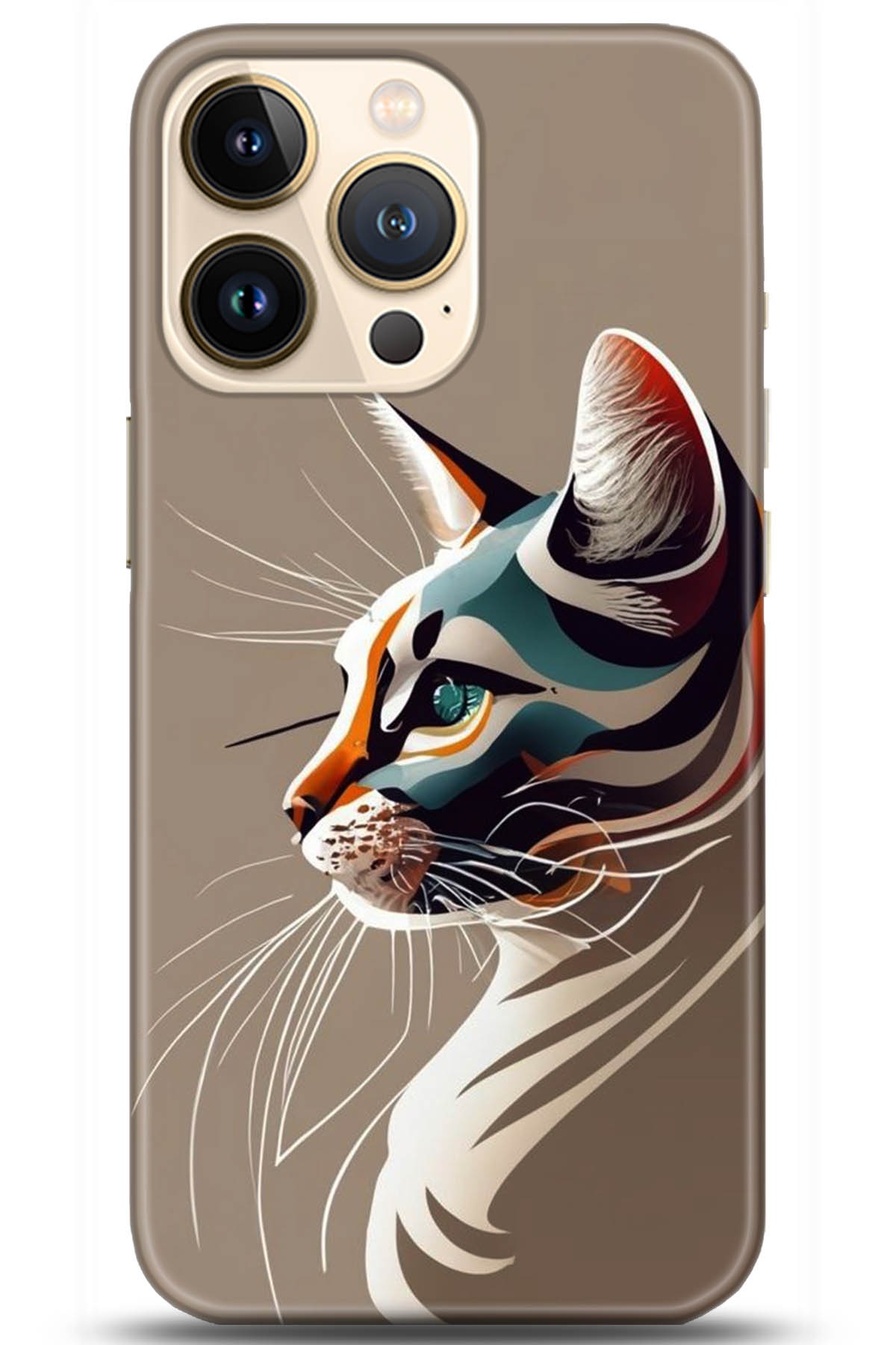 Apple iPhone 13 Pro Uyumlu Kılıf HD Baskılı Kılıf - Followed Institution 5271