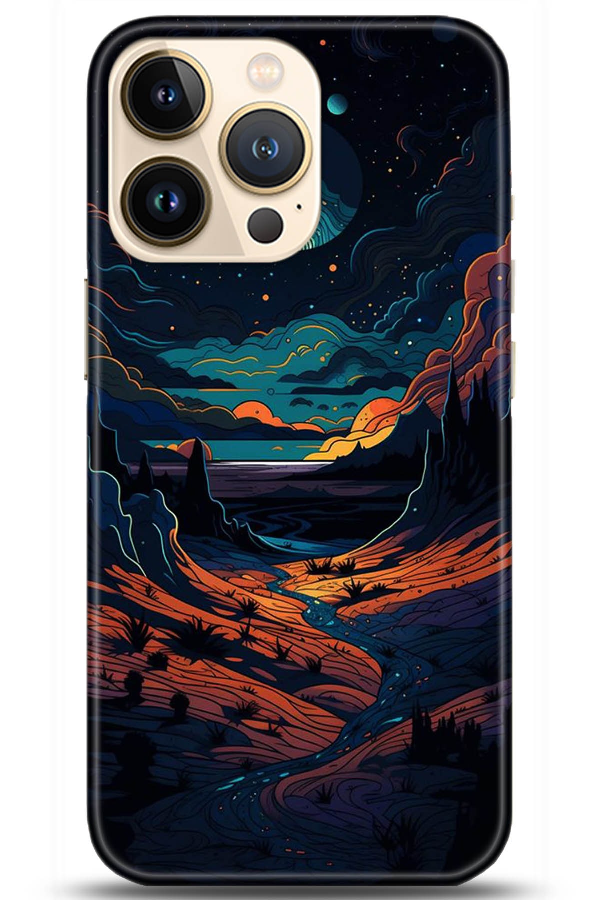 Apple iPhone 13 Pro Uyumlu Kılıf HD Baskılı Kılıf - Followed Institution 5275