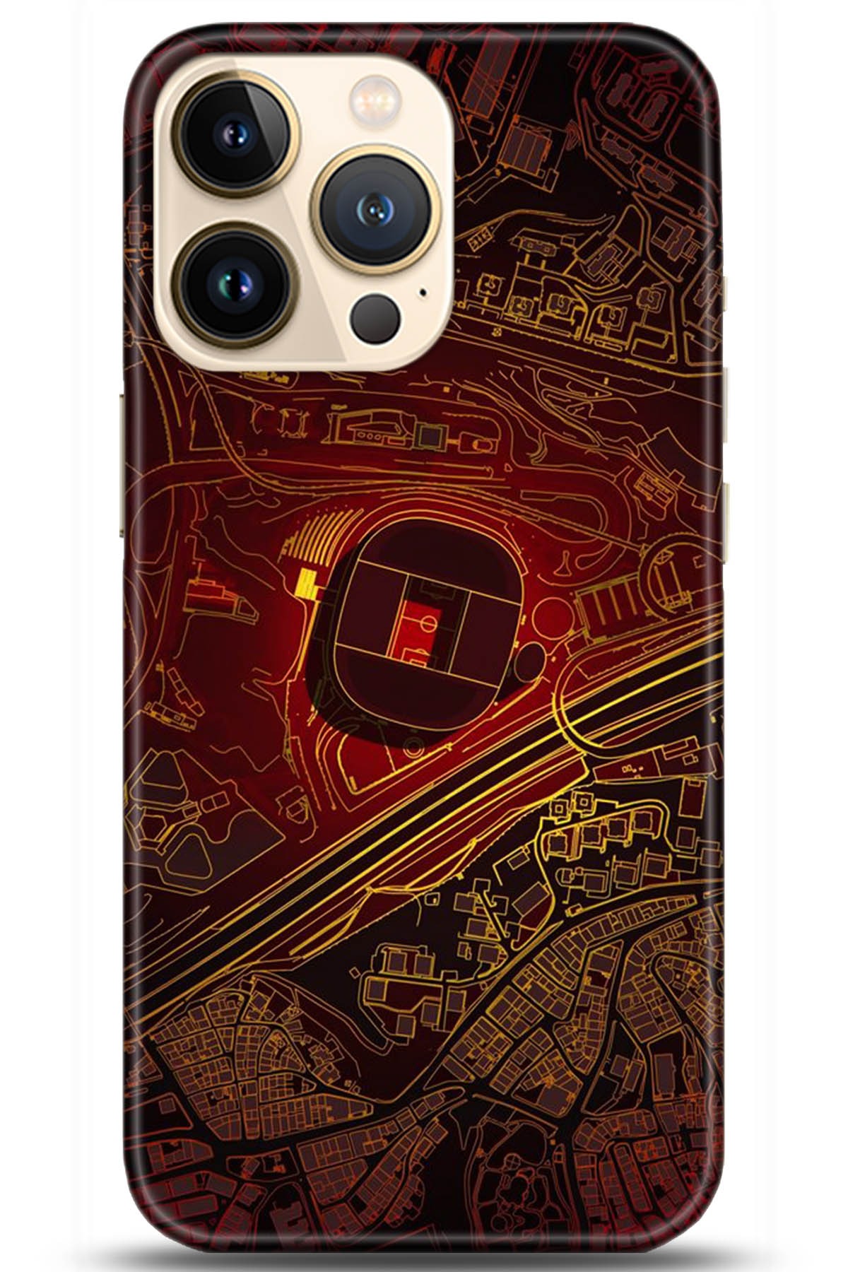 Apple iPhone 13 Pro Uyumlu Kılıf HD Baskılı Kılıf - Followed Institution 5297