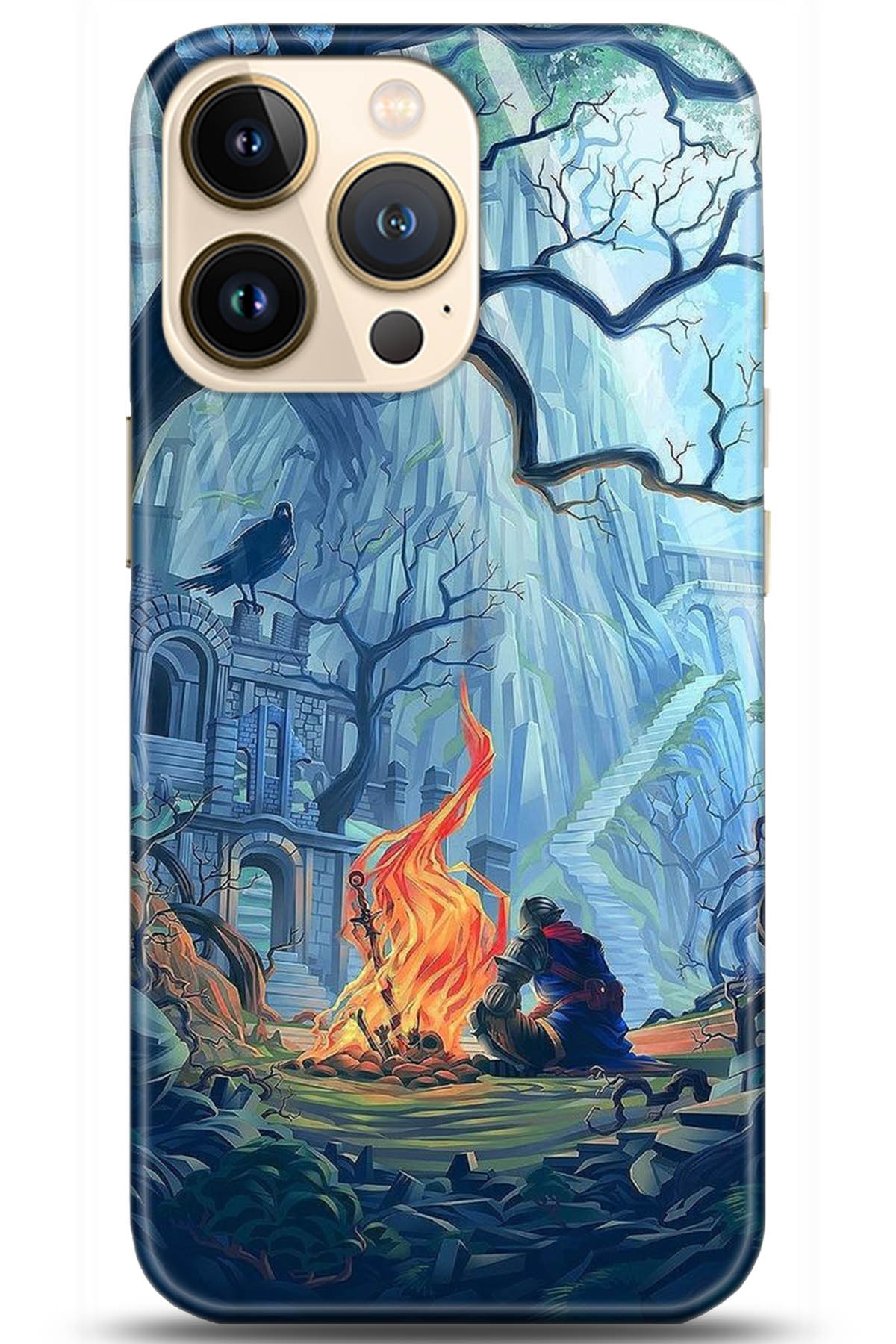 Apple iPhone 13 Pro Uyumlu Kılıf HD Baskılı Kılıf - Followed Institution 5308