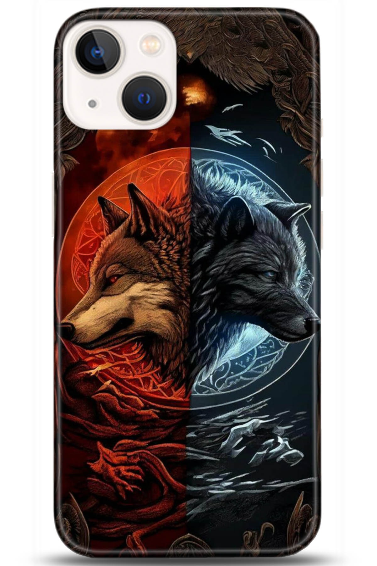 Apple iPhone 13 Mini Uyumlu Kılıf HD Baskılı Kılıf - Followed Institution 5136