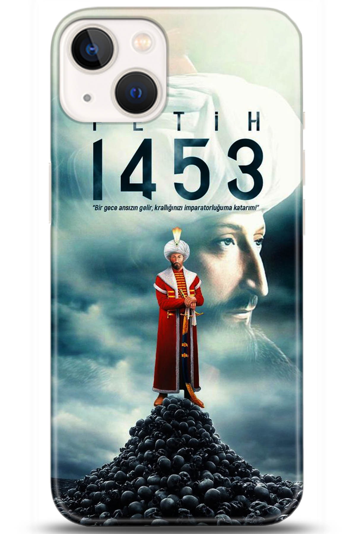 Apple iPhone 13 Mini Uyumlu Kılıf HD Baskılı Kılıf - Followed Institution 5219