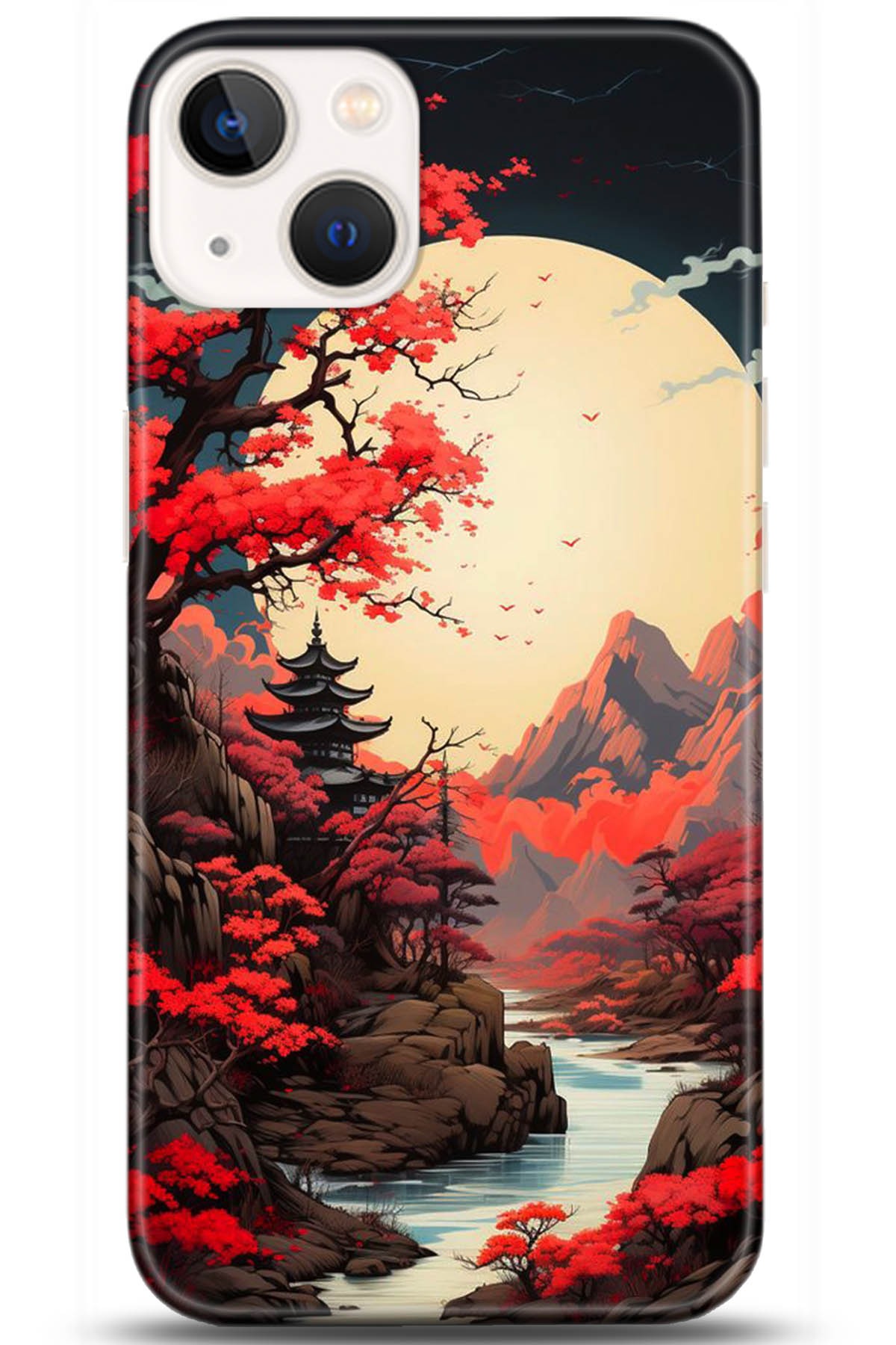 Apple iPhone 13 Mini Uyumlu Kılıf HD Baskılı Kılıf - Followed Institution 5242