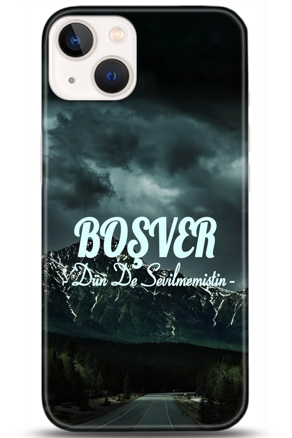 Apple iPhone 13 Mini Uyumlu Kılıf HD Baskılı Kılıf - Followed Institution 5288