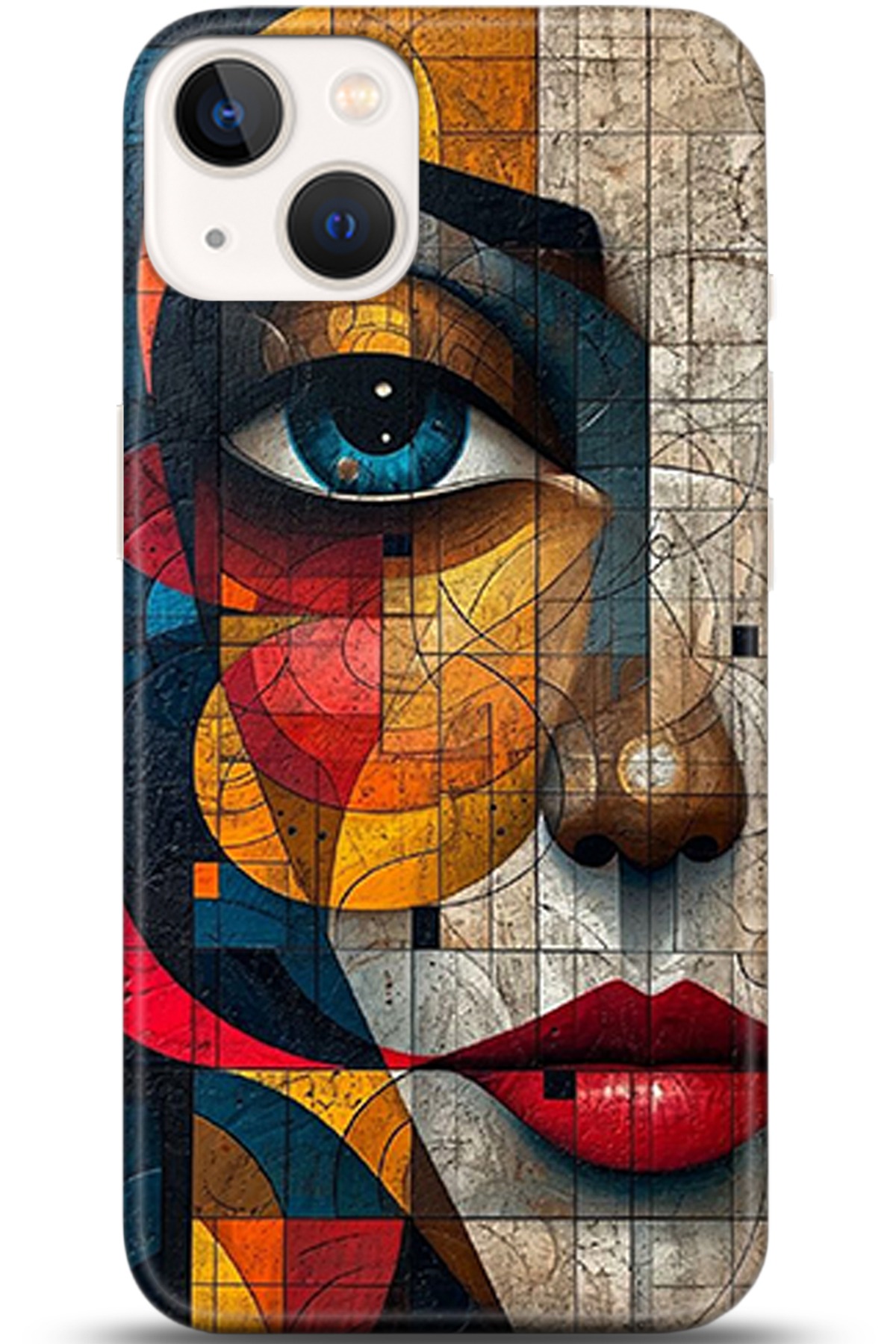 Apple iPhone 13 Mini Uyumlu Kılıf HD Baskılı Kılıf - Followed Institution 5366