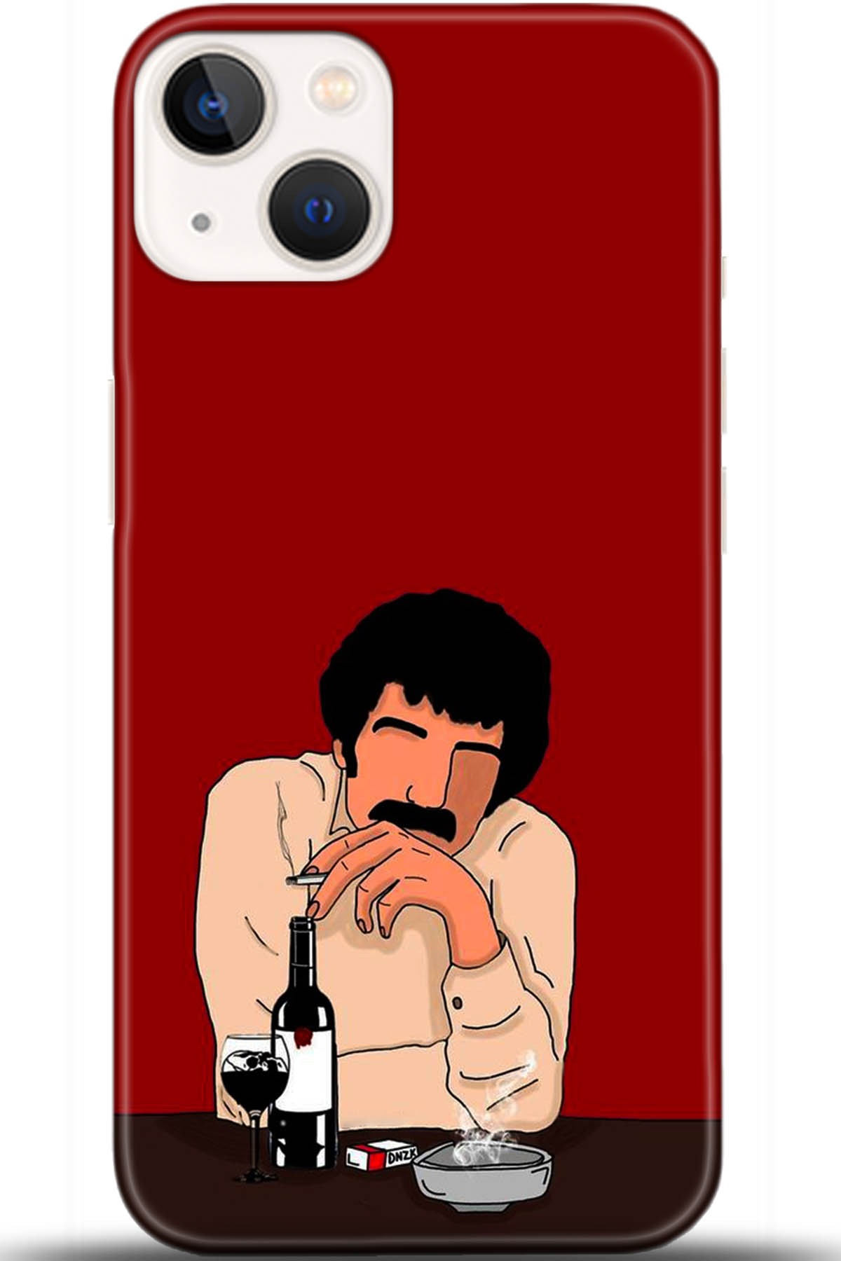 Apple iPhone 13 Mini Uyumlu Kılıf HD Baskılı Kılıf - Followed Institution 5396