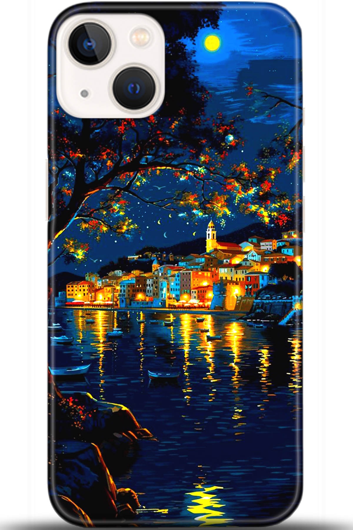 Apple iPhone 13 Mini Uyumlu Kılıf HD Baskılı Kılıf - Followed Institution 5453