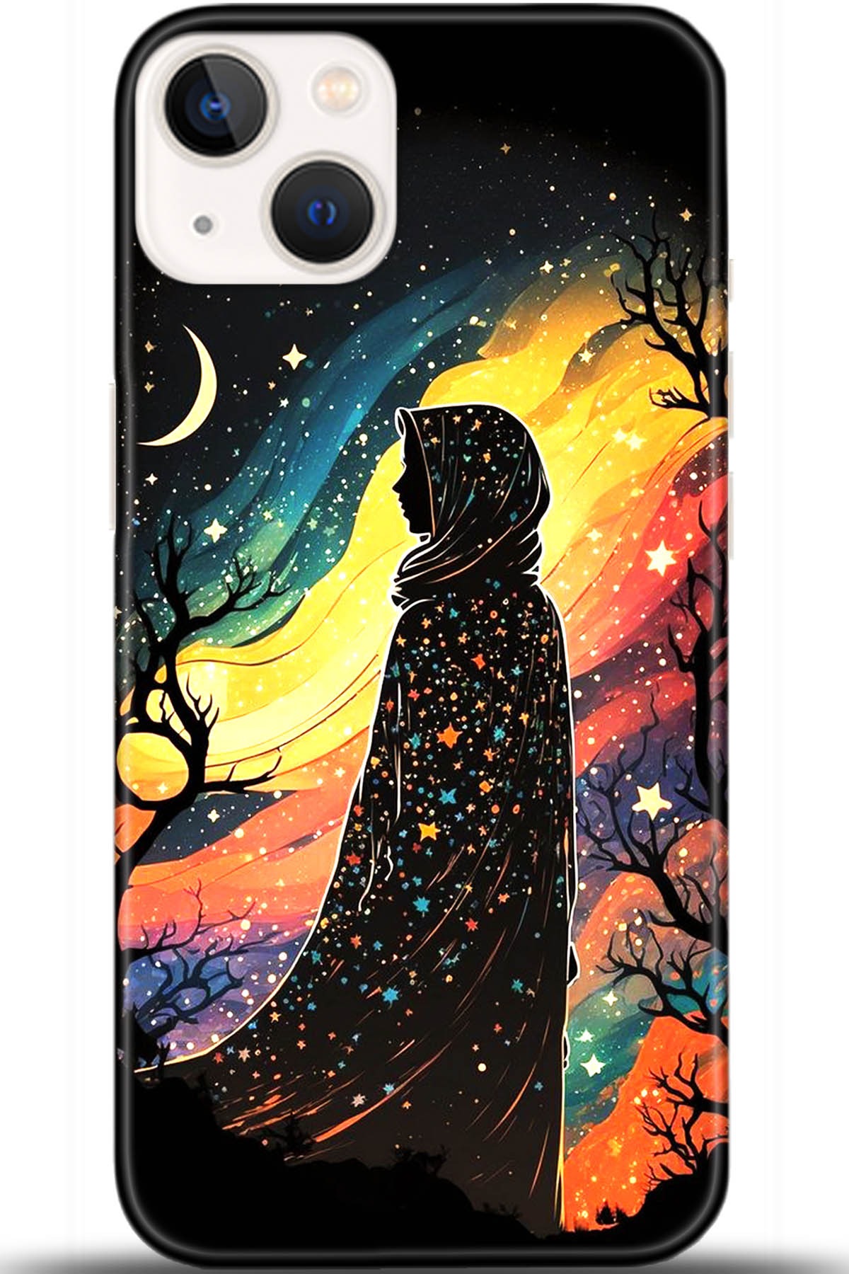 Apple iPhone 13 Mini Uyumlu Kılıf HD Baskılı Kılıf - Followed Institution 5596