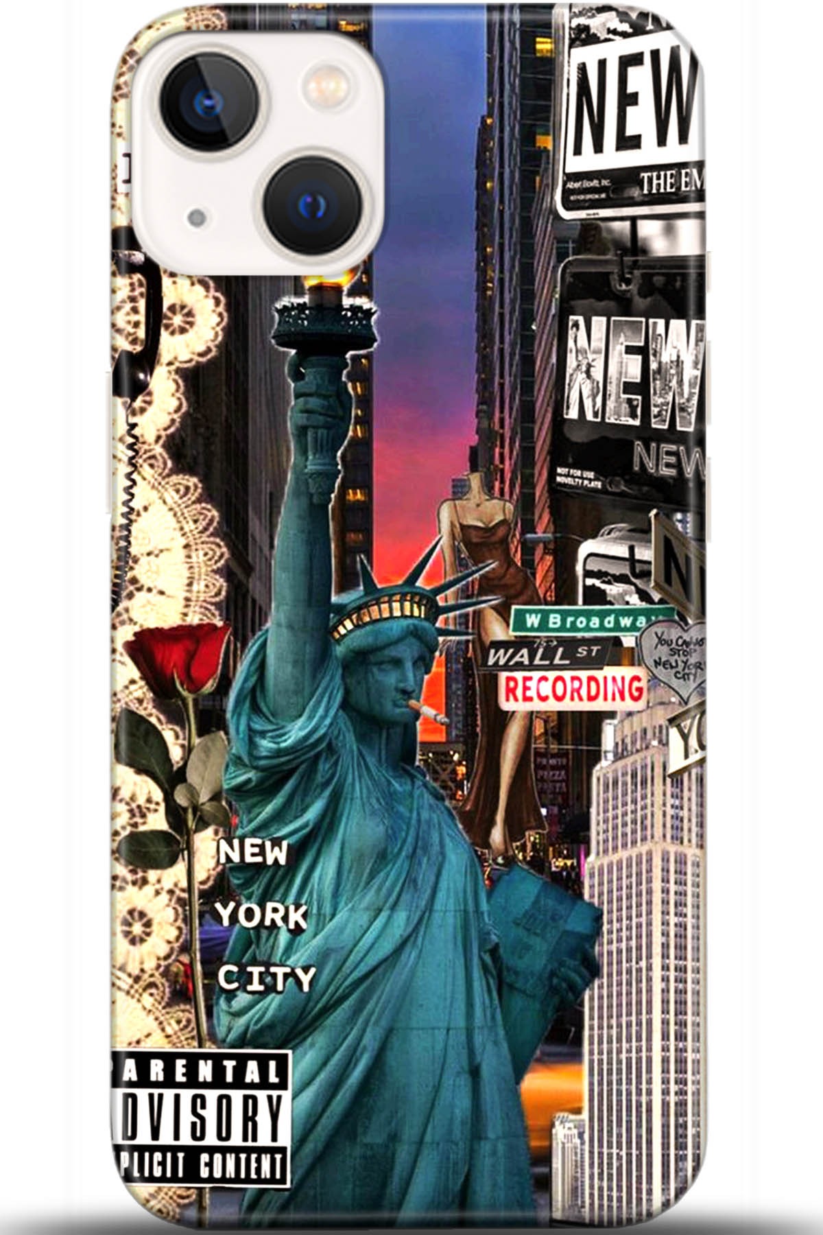 Apple iPhone 13 Mini Uyumlu Kılıf HD Baskılı Kılıf - Followed Institution 5618