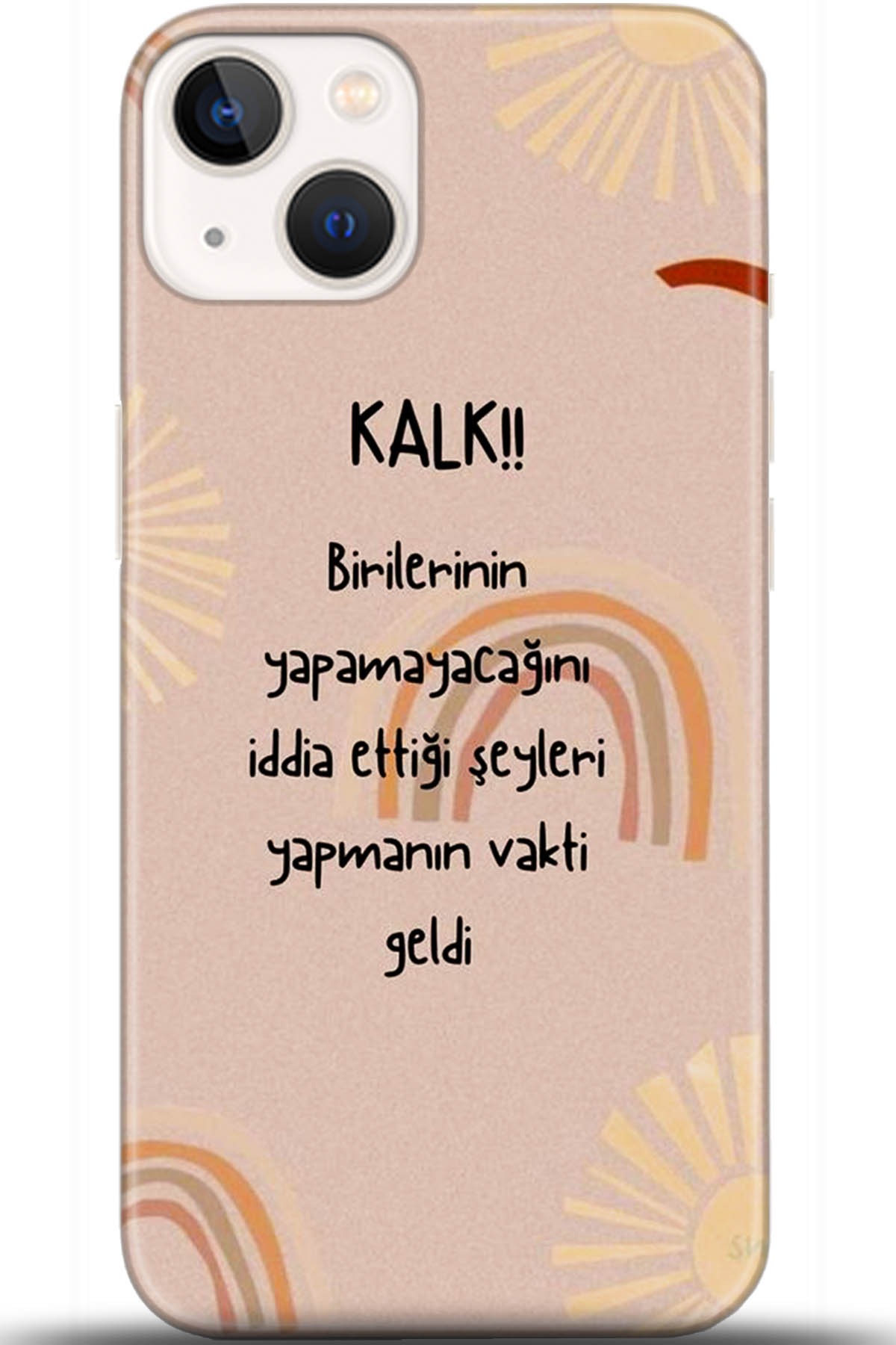 Apple iPhone 13 Mini Uyumlu Kılıf HD Baskılı Kılıf - Followed Institution 5688