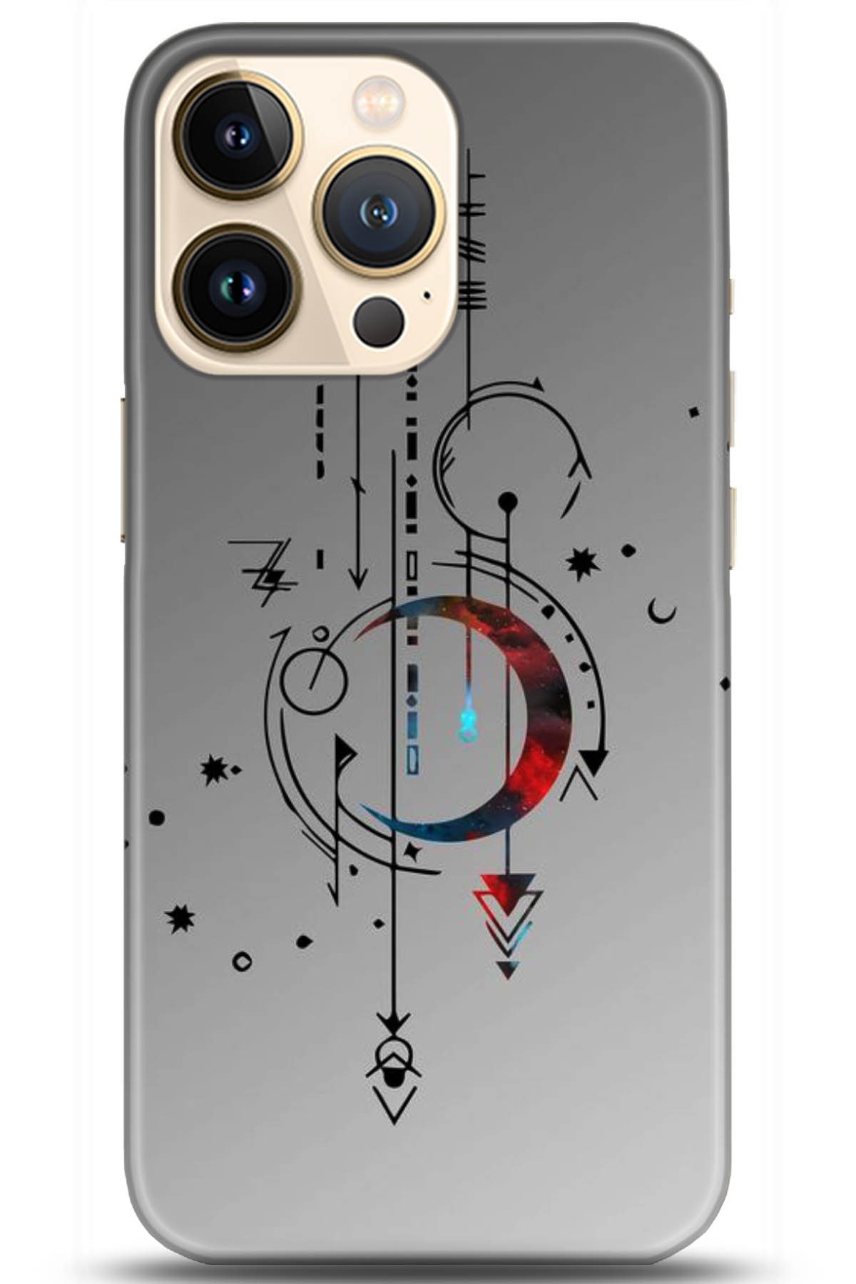 Apple iPhone 13 Pro Max Uyumlu Kılıf HD Baskılı Kılıf - Followed Institution 5182