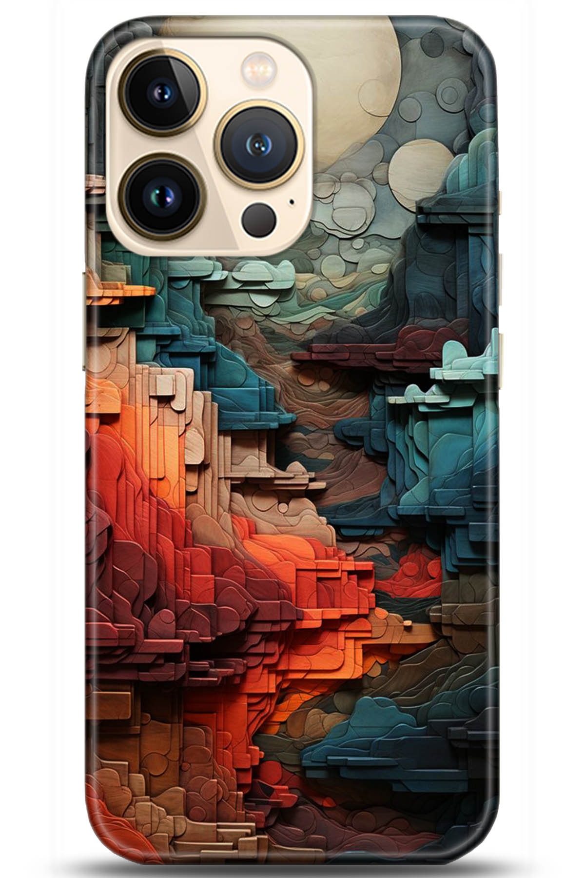 Apple iPhone 13 Pro Max Uyumlu Kılıf HD Baskılı Kılıf - Followed Institution 5218