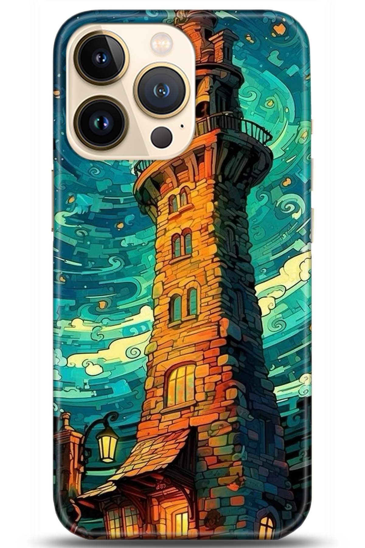 Apple iPhone 13 Pro Max Uyumlu Kılıf HD Baskılı Kılıf - Followed Institution 5233