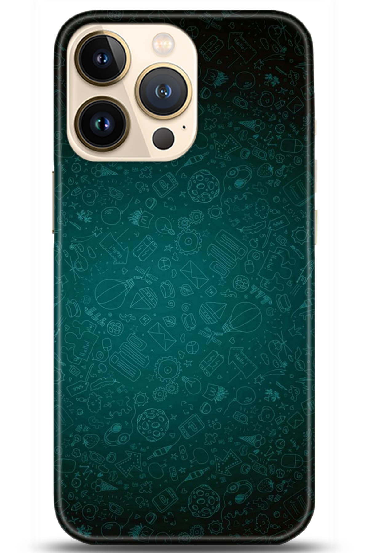 Apple iPhone 13 Pro Max Uyumlu Kılıf HD Baskılı Kılıf - Followed Institution 5255