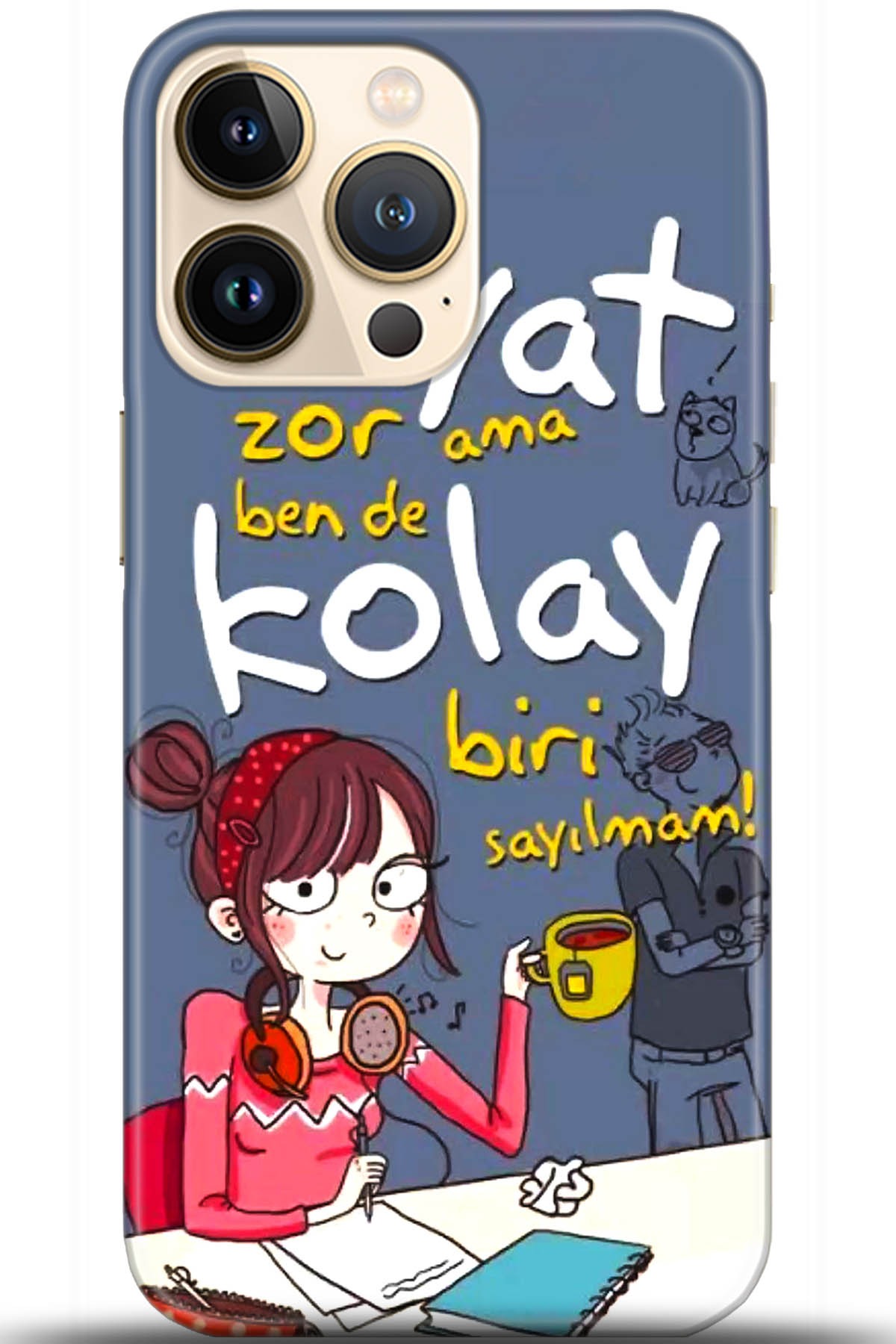 Apple iPhone 13 Pro Max Uyumlu Kılıf HD Baskılı Kılıf - Followed Institution 5686