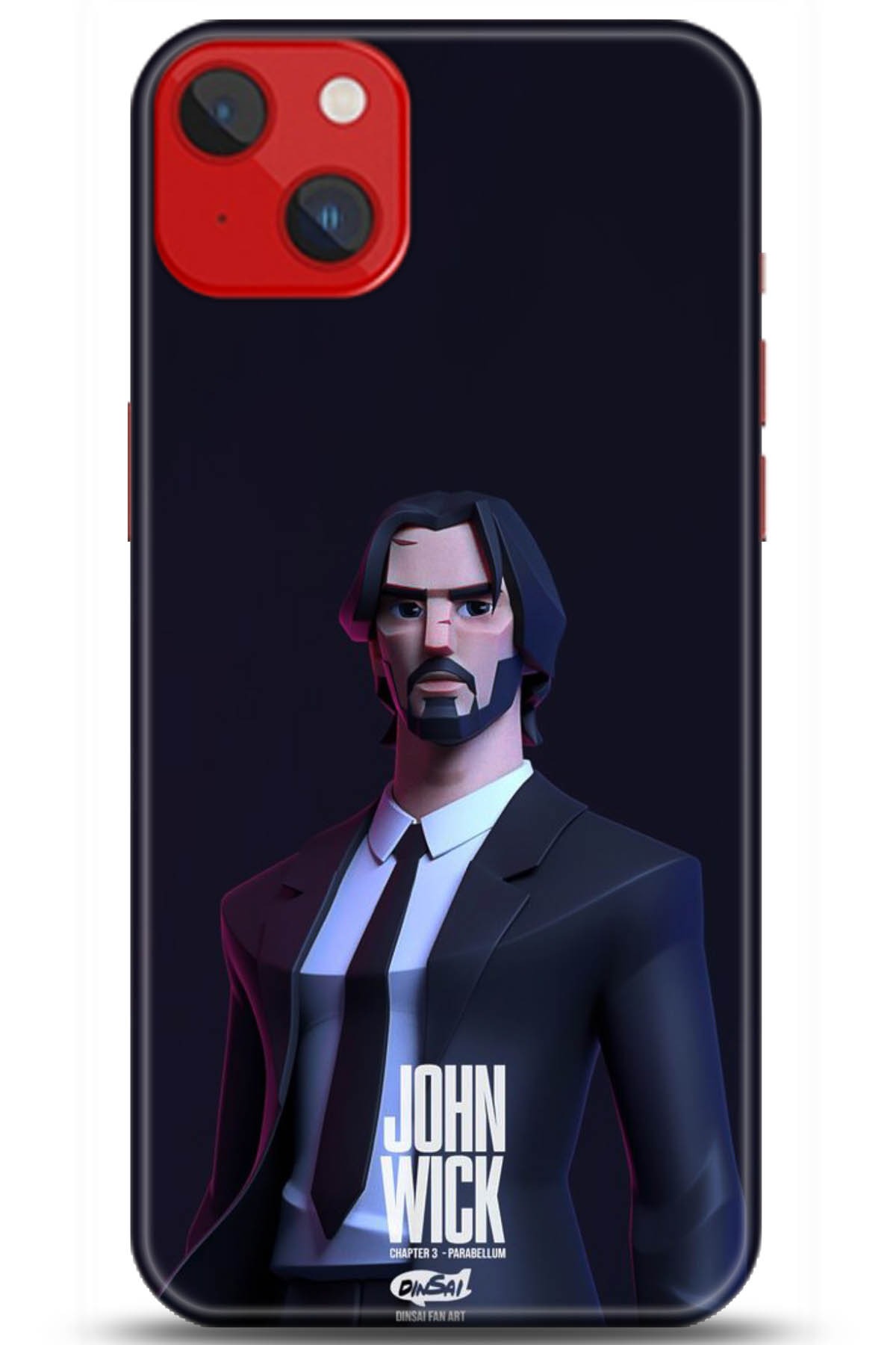 Apple iPhone 14 Uyumlu Kılıf HD Baskılı Kılıf - Followed Institution 5018