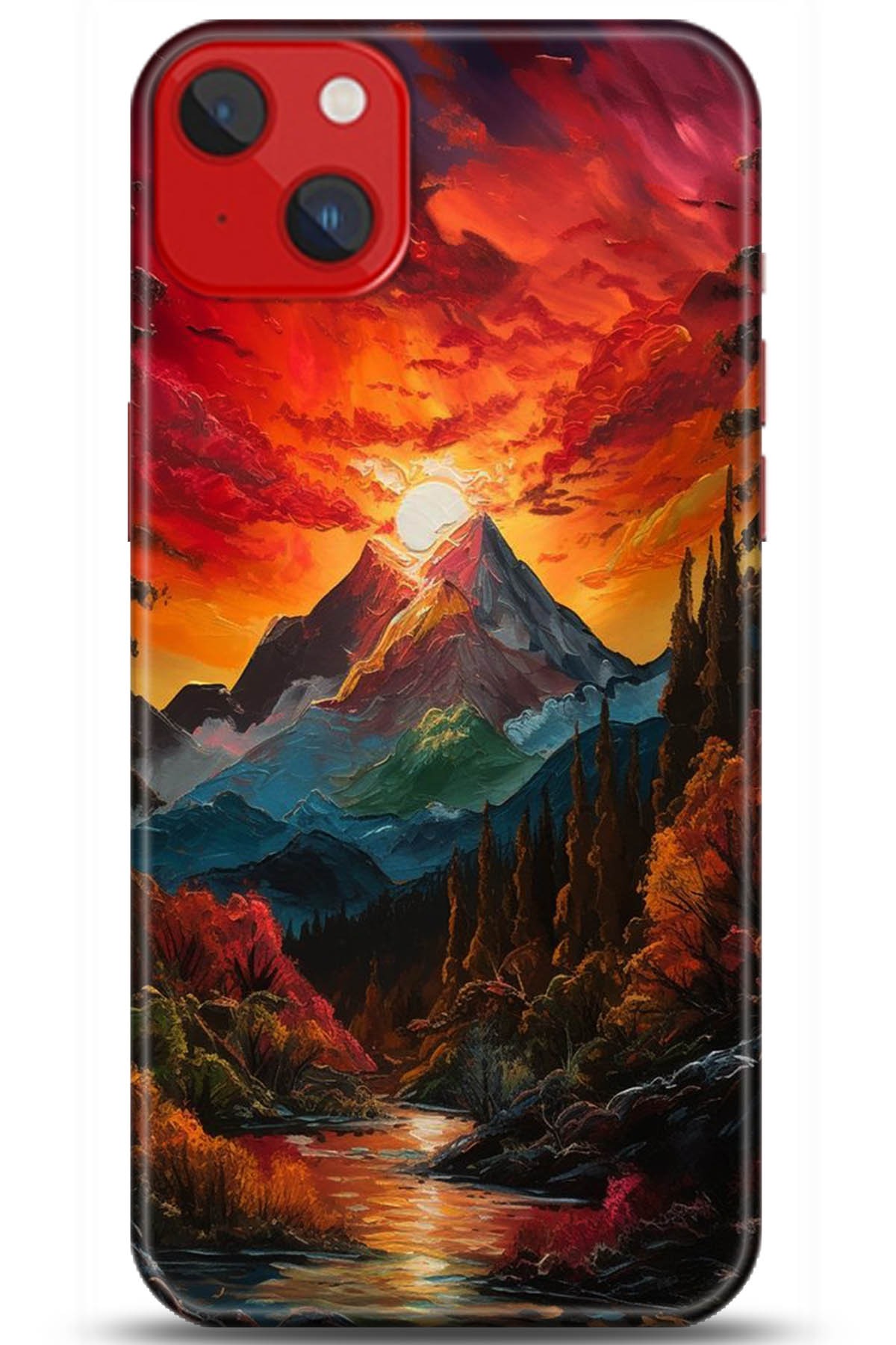 Apple iPhone 14 Uyumlu Kılıf HD Baskılı Kılıf - Followed Institution 5224