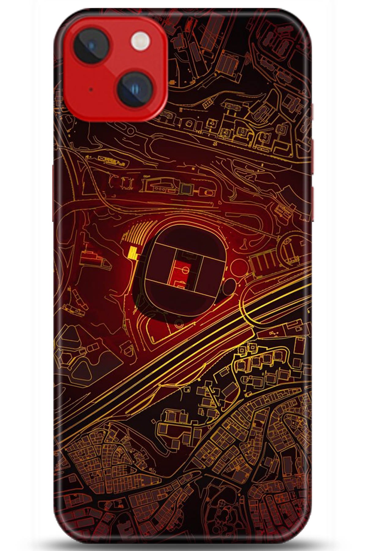 Apple iPhone 14 Uyumlu Kılıf HD Baskılı Kılıf - Followed Institution 5297